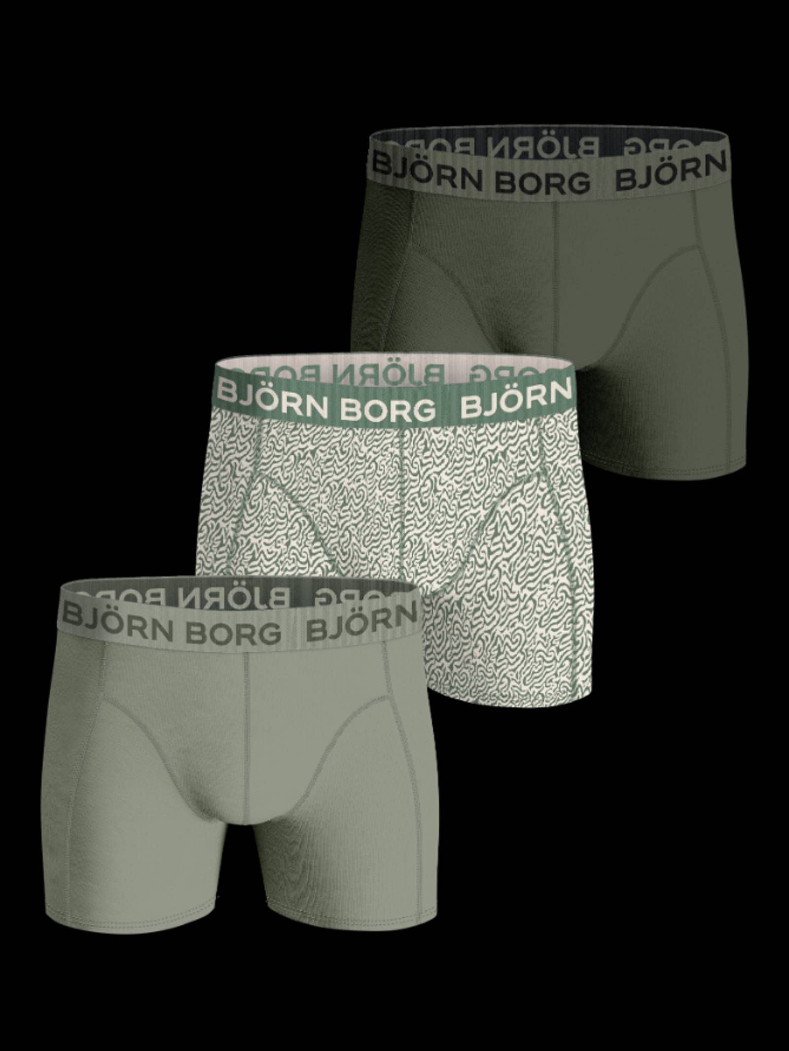 Cotton Stretch Boxers 3-pack image 1