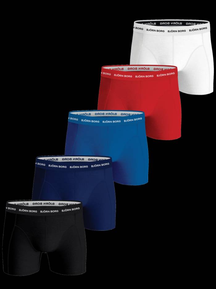 Cotton Stretch Boxers 5-pack