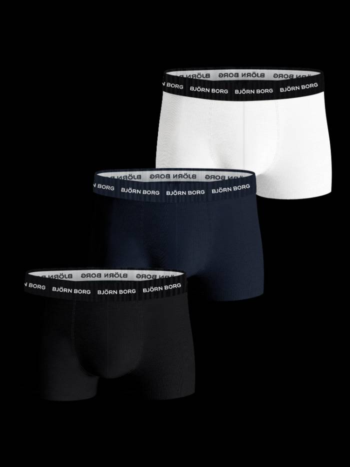 Cotton Stretch Trunks 3-pack