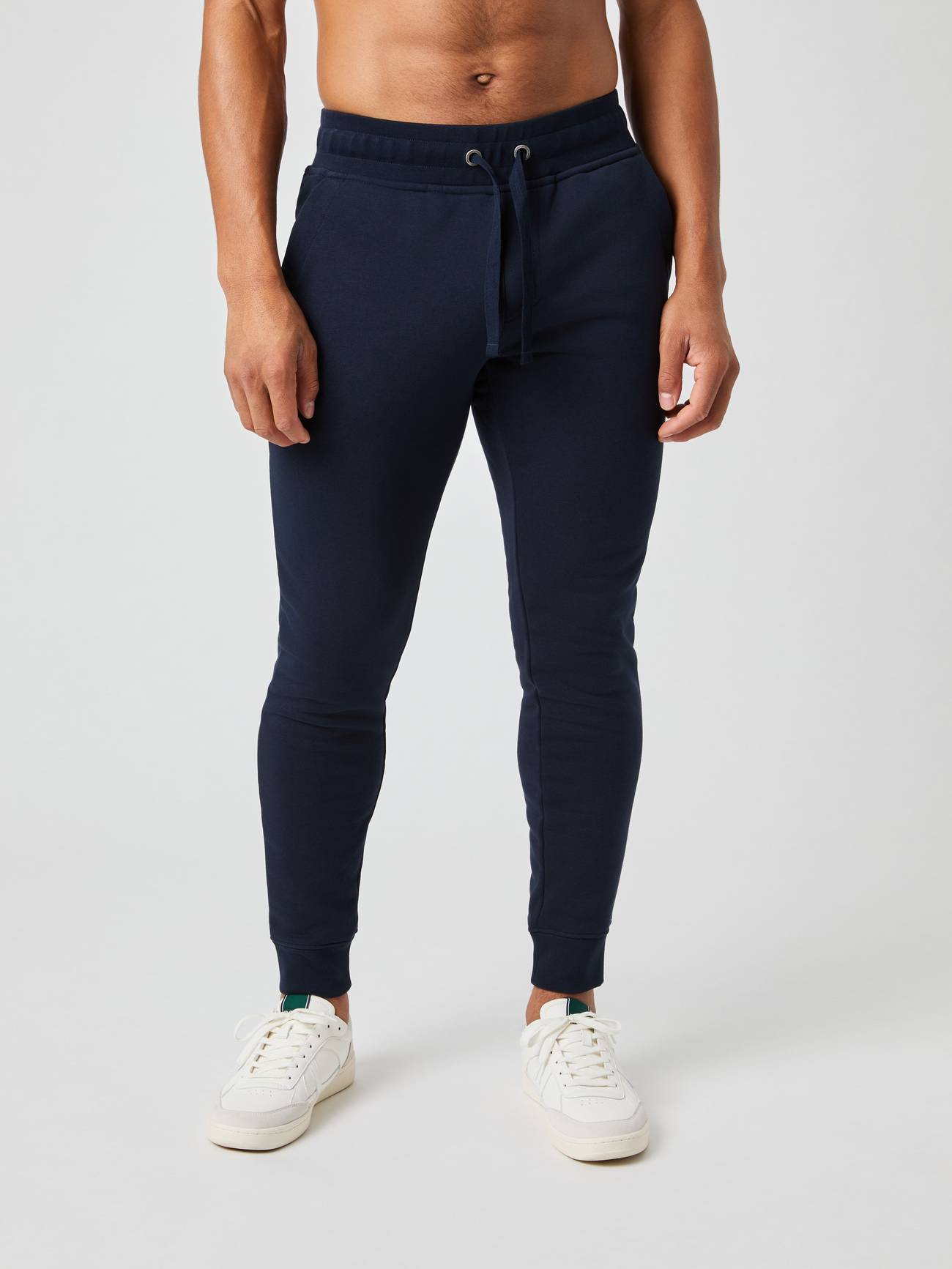 Björn Borg CENTRE TAPERED PANTS - Pantalon De Survêtement - Beetle/kaki