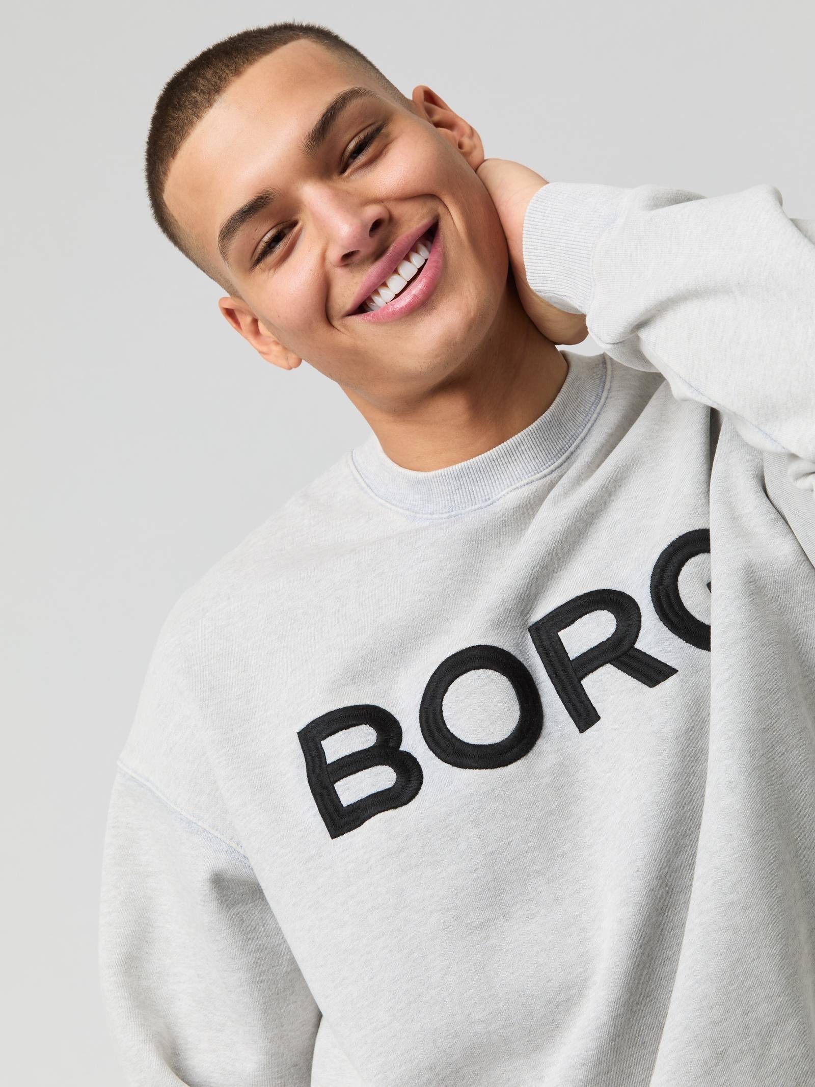 Borg Oversized Logo Sweatshirt image 5