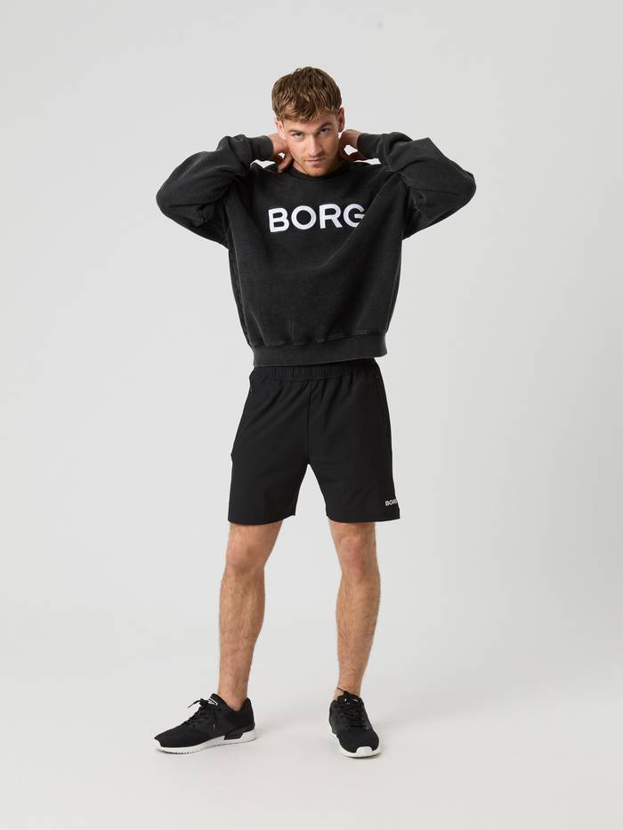 Borg Oversized Logo Sweatshirt