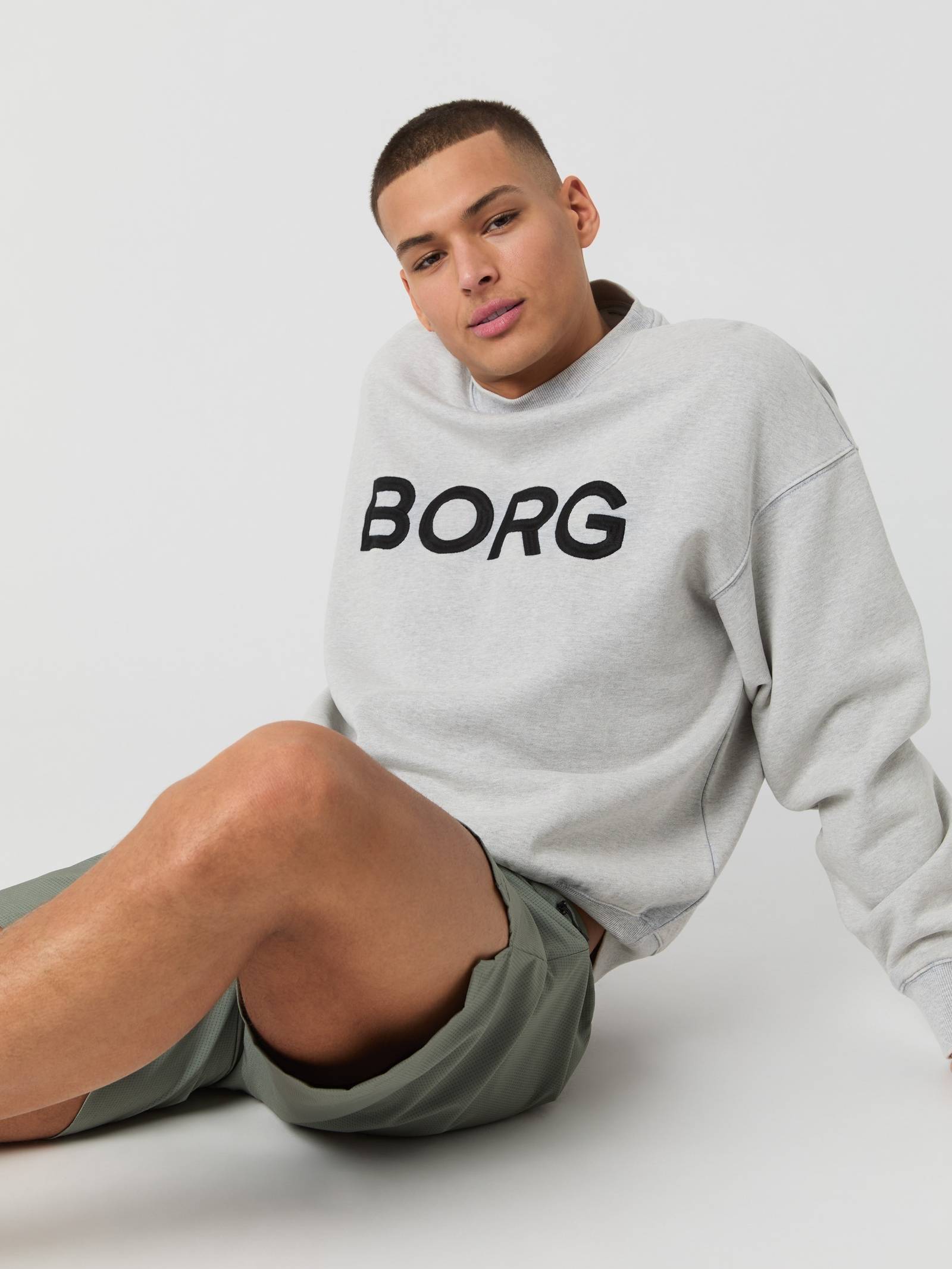 Borg Oversized Logo Sweatshirt image 6