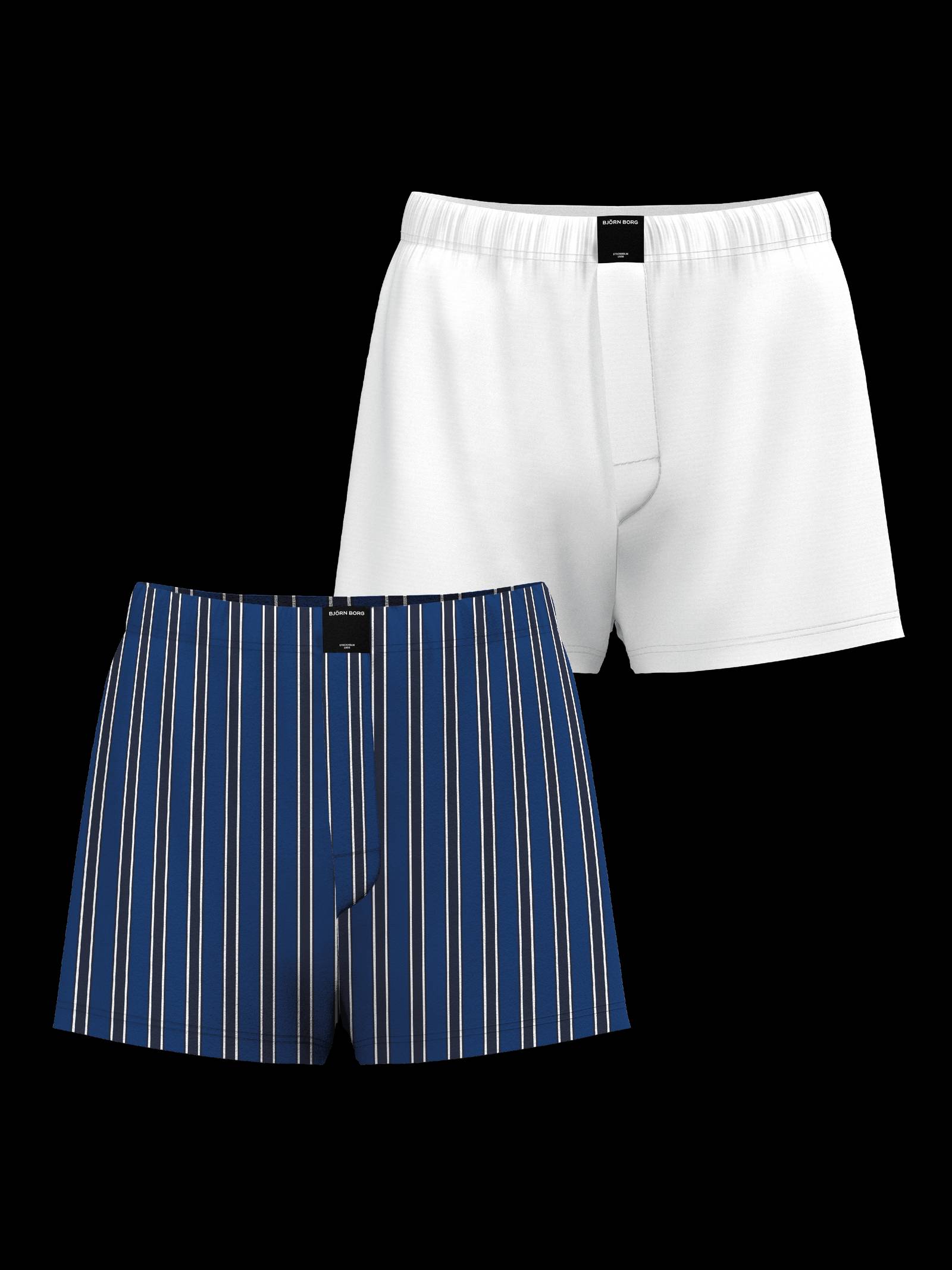 Cotton Stretch Woven Boxer Shorts 2-pack image 1