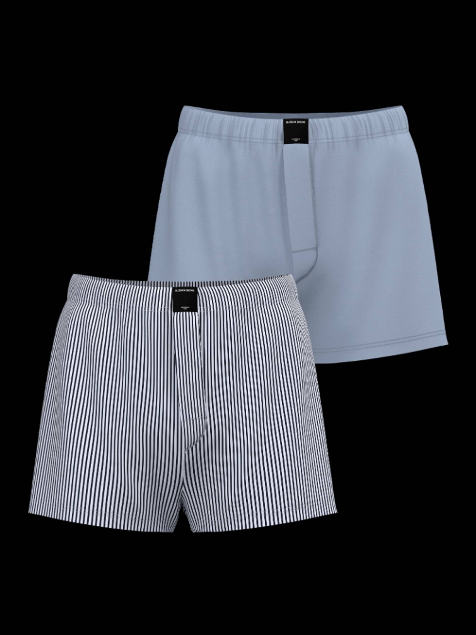 Cotton Stretch Woven Boxers Shorts 2-pack image 1