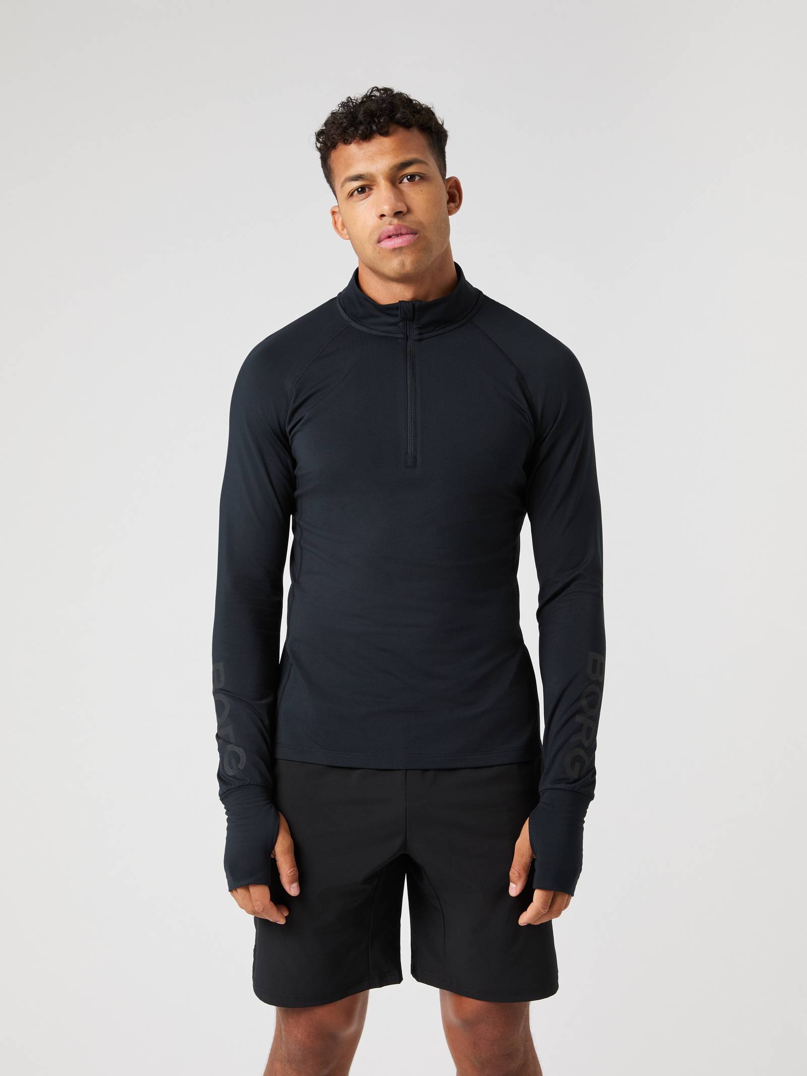 Borg Midlayer Half Zip image 2