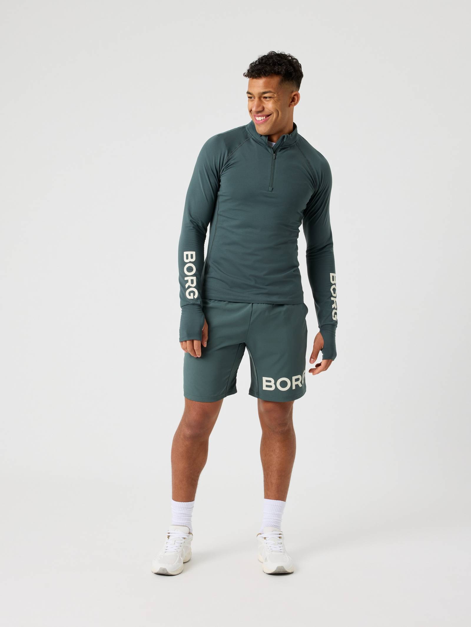 Borg Midlayer Half Zip image 3