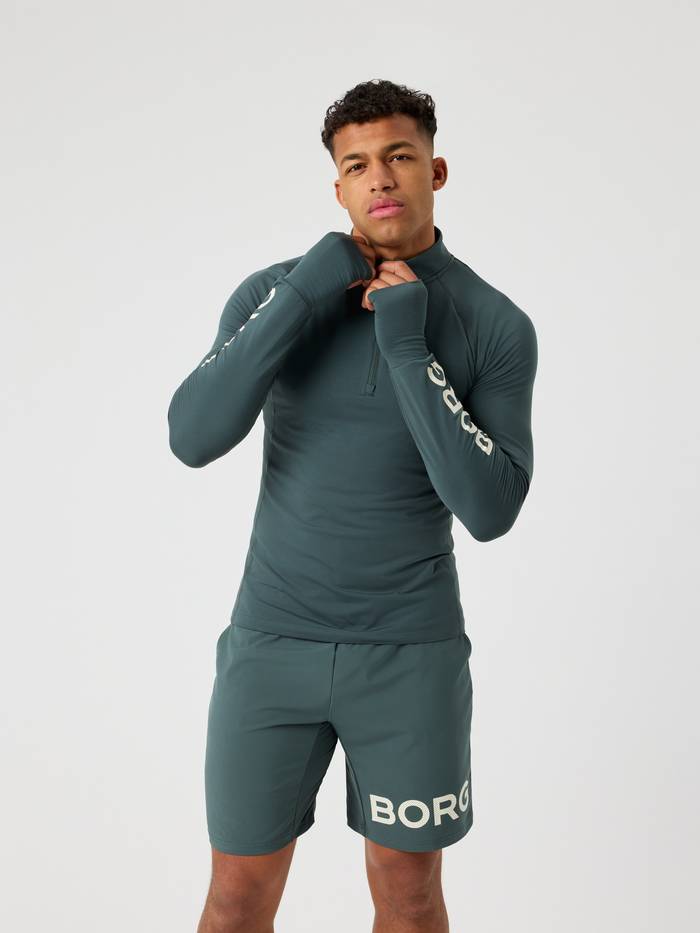 Borg Midlayer Half Zip