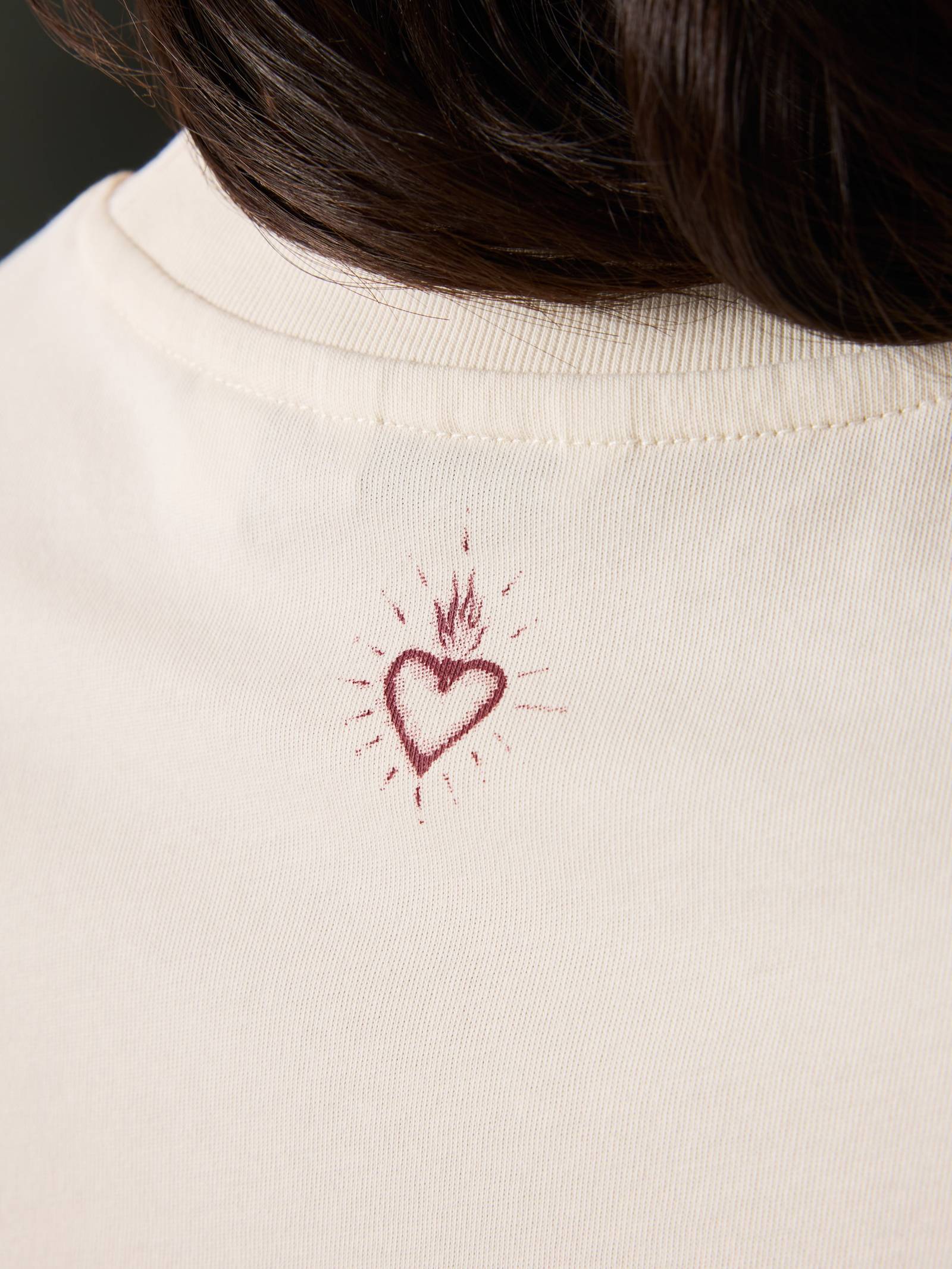 Jessie Jazz Oversized Cropped T-Shirt image 7