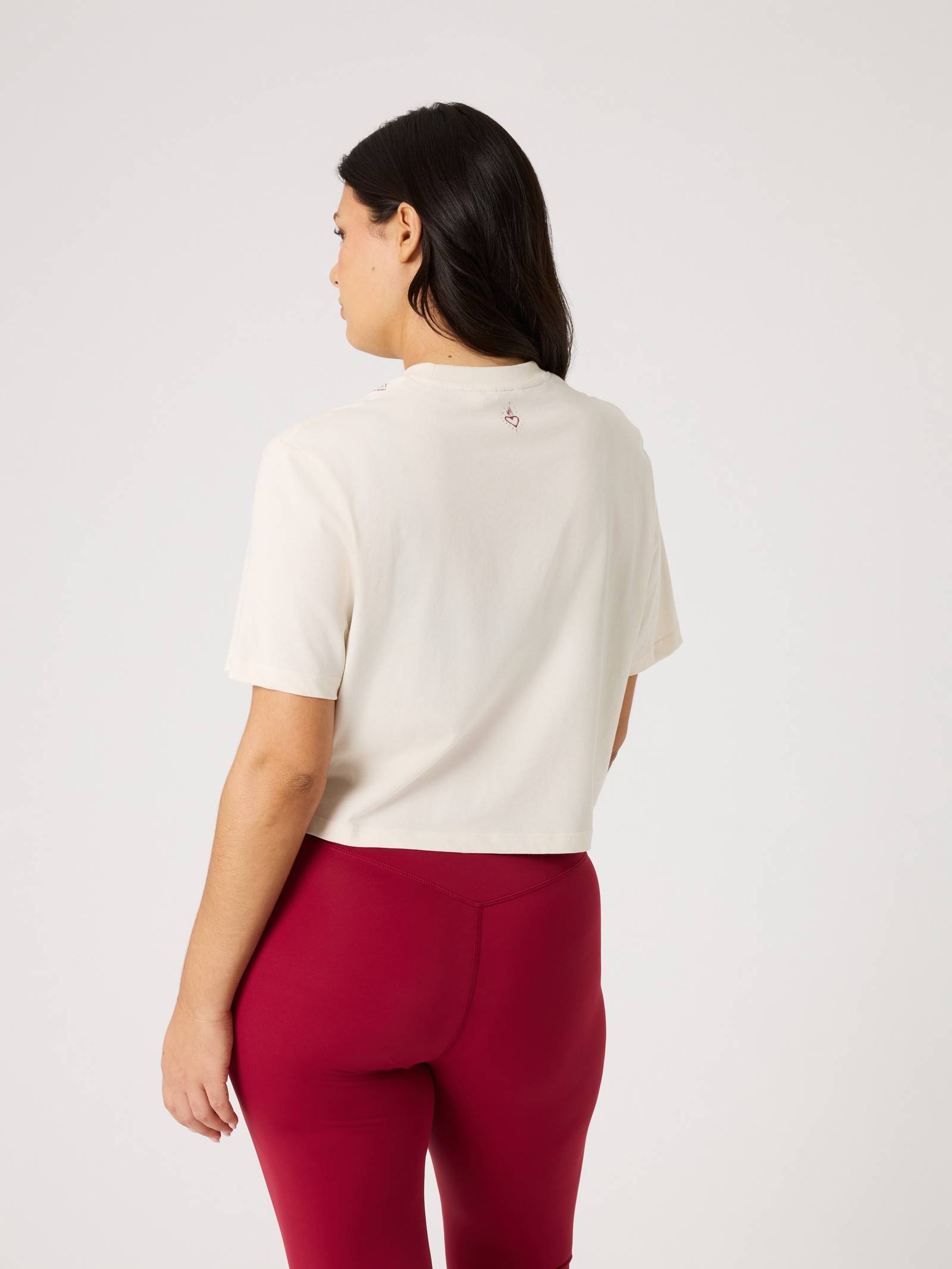 Jessie Jazz Oversized Cropped T-Shirt image 9