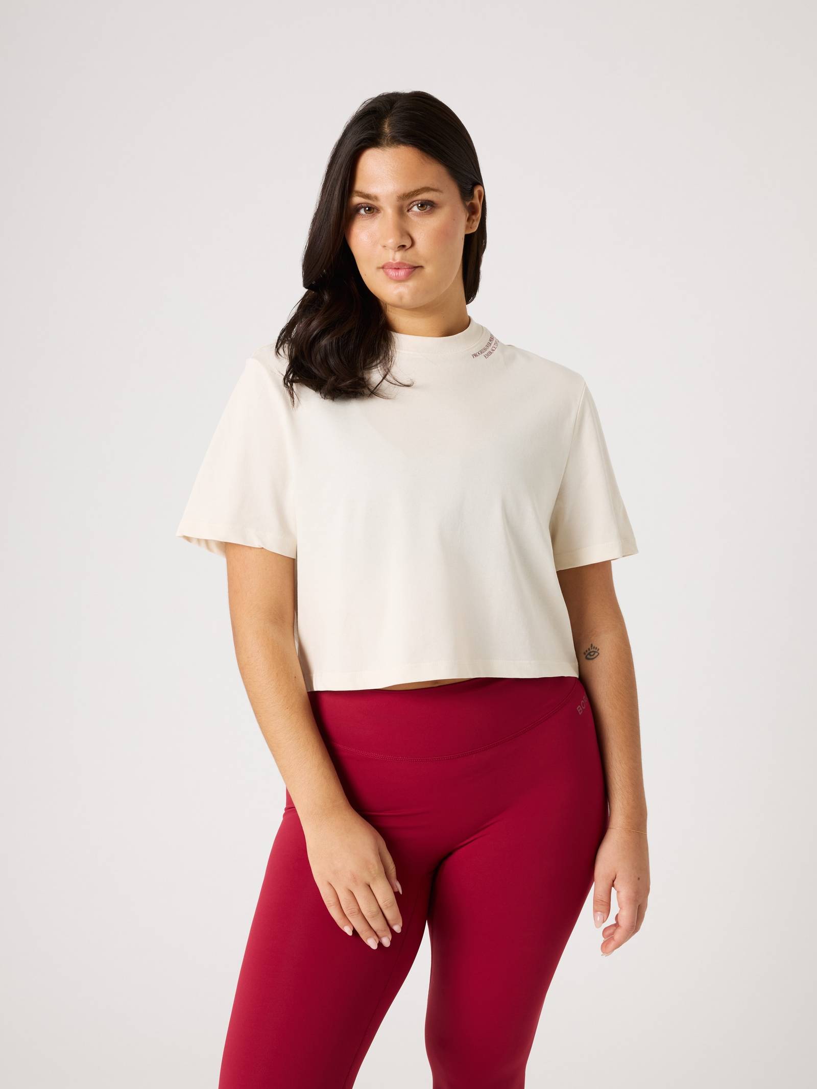 Jessie Jazz Oversized Cropped T-Shirt image 8