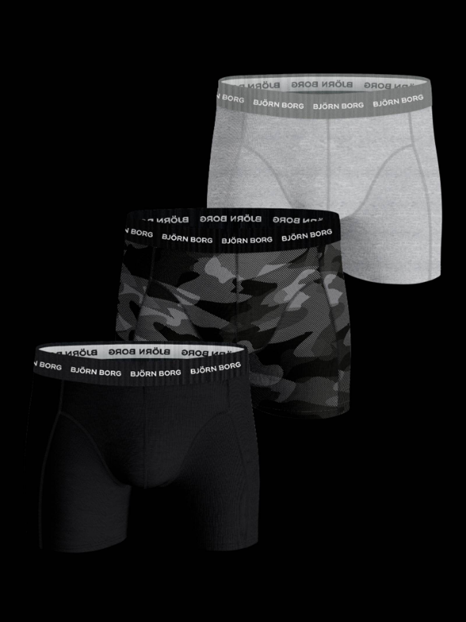 Cotton Stretch Boxers 3-pack image 1