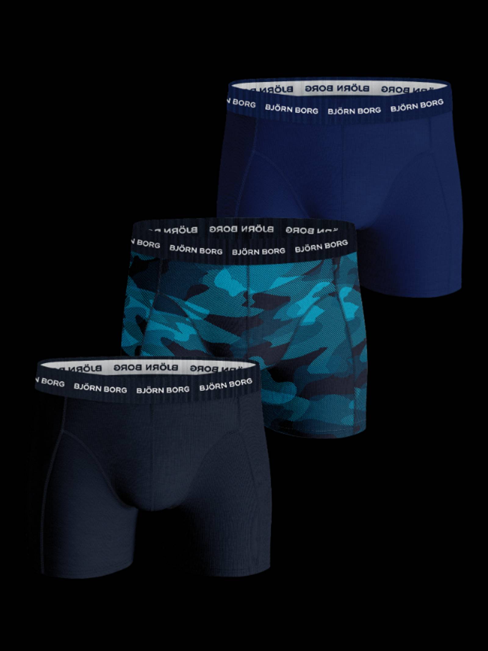 Cotton Stretch Boxers 3-pack image 1