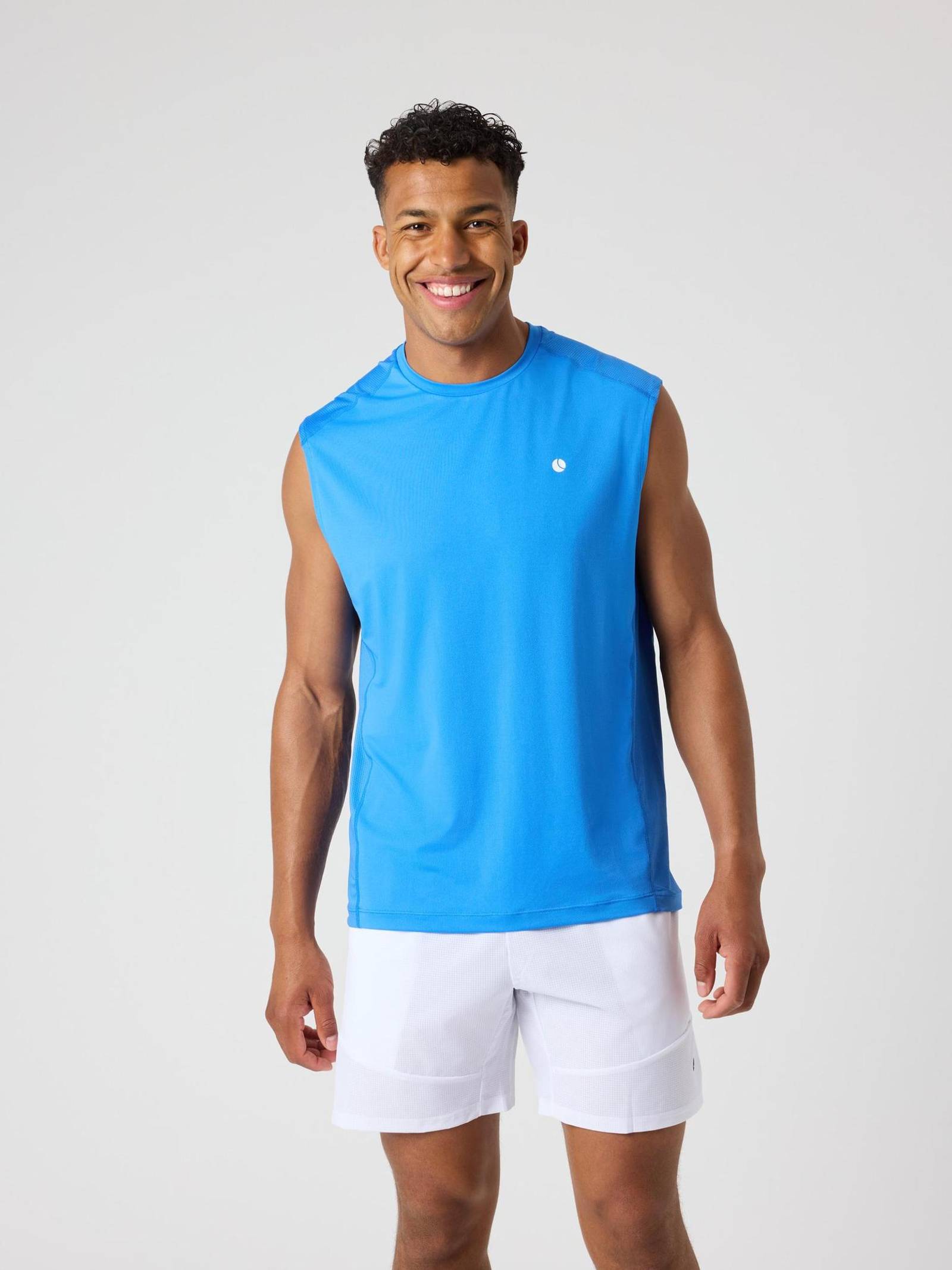 Björn Borg - Ace Mesh Panel Tank Palace Blue Heren - Image 1