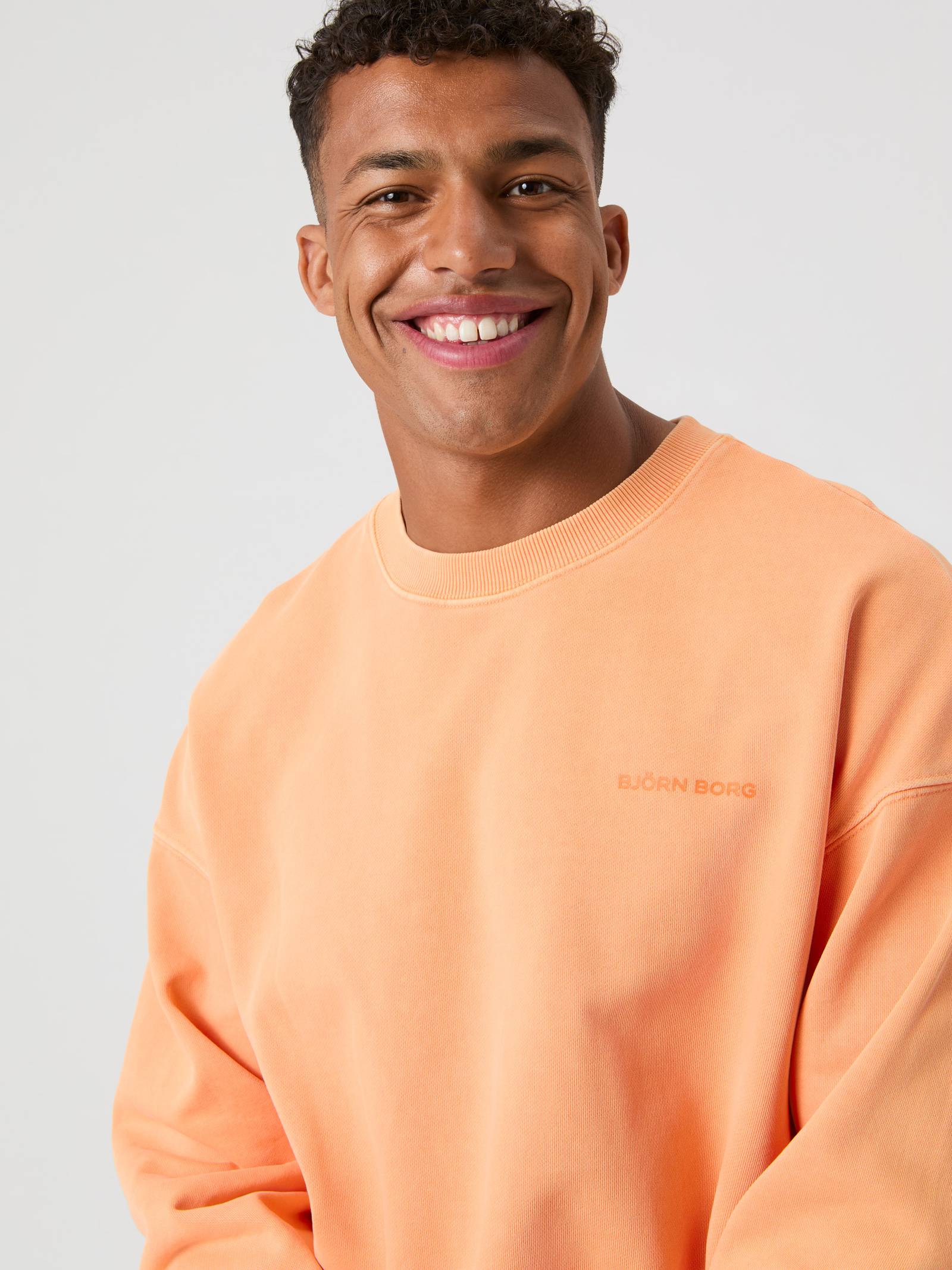 Borg Oversized Washed Sweatshirt image 5