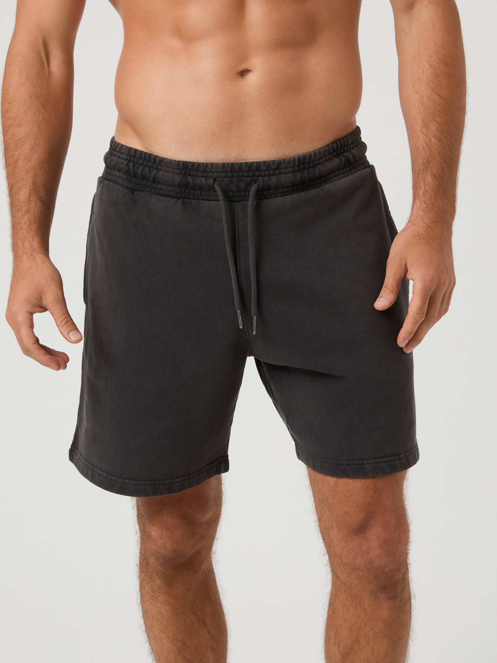 Borg Oversized Washed Sweatshorts image 2