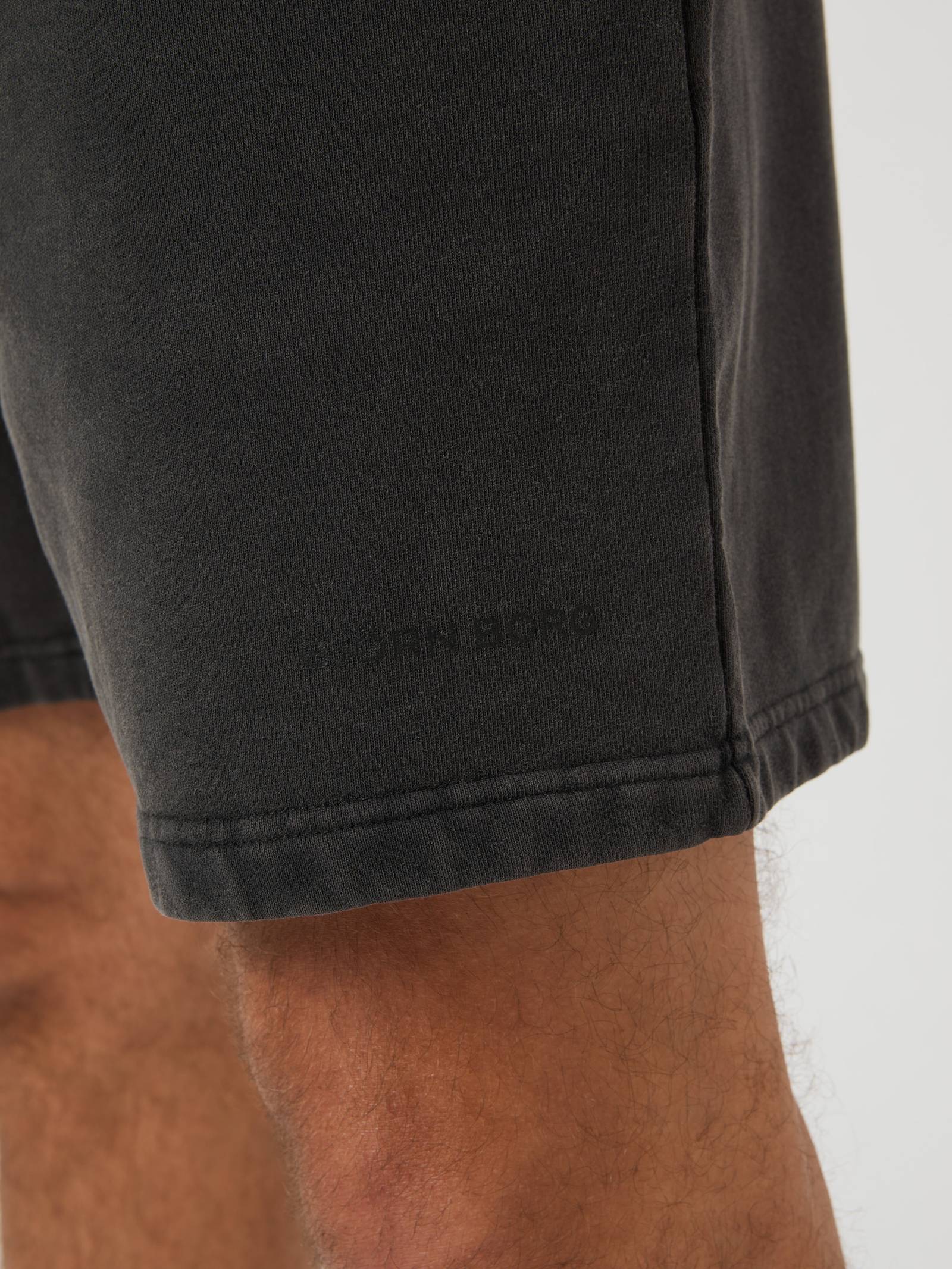 Borg Oversized Washed Sweatshorts image 4
