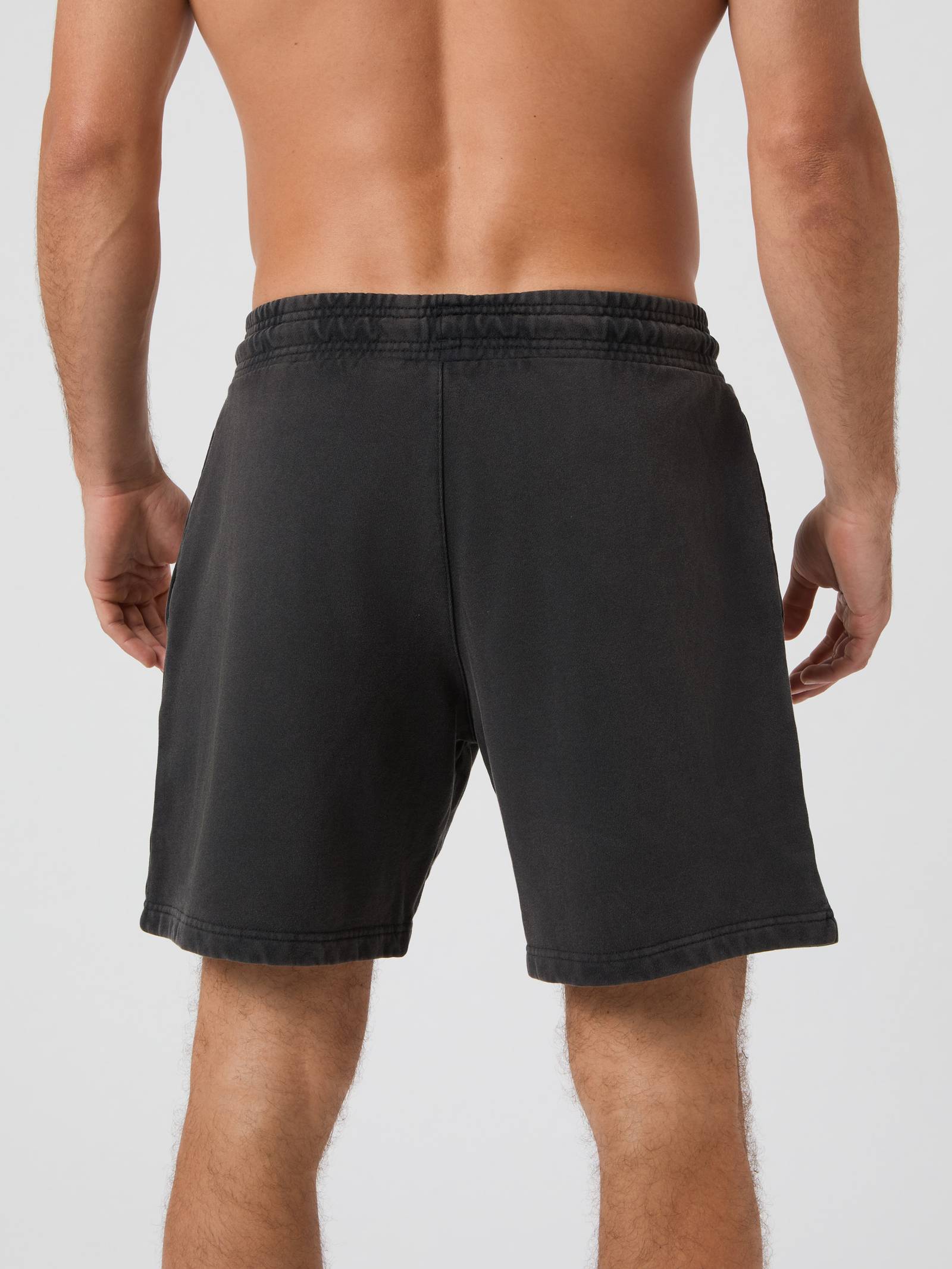 Borg Oversized Washed Sweatshorts image 3