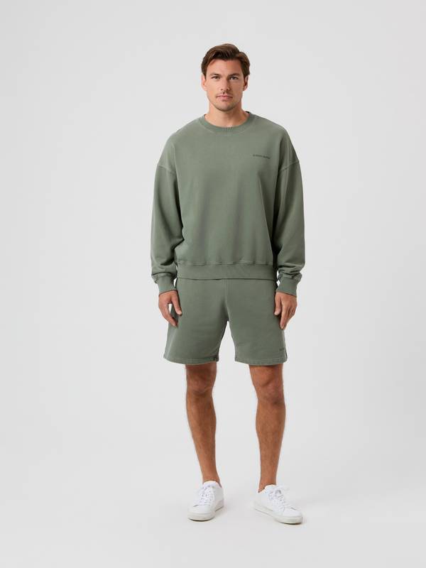 Borg Oversized Washed Sweatshorts