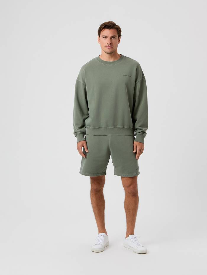 Borg Oversized Washed Sweatshorts