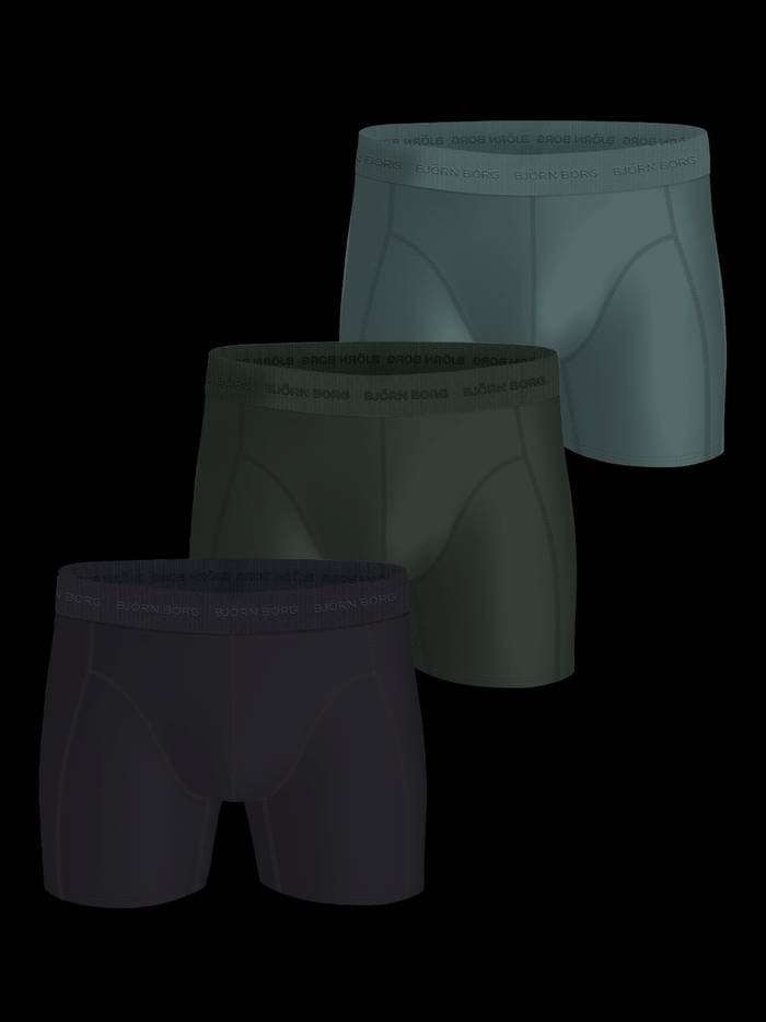 Björn Borg - Microfiber Boxers 3-pack Multi