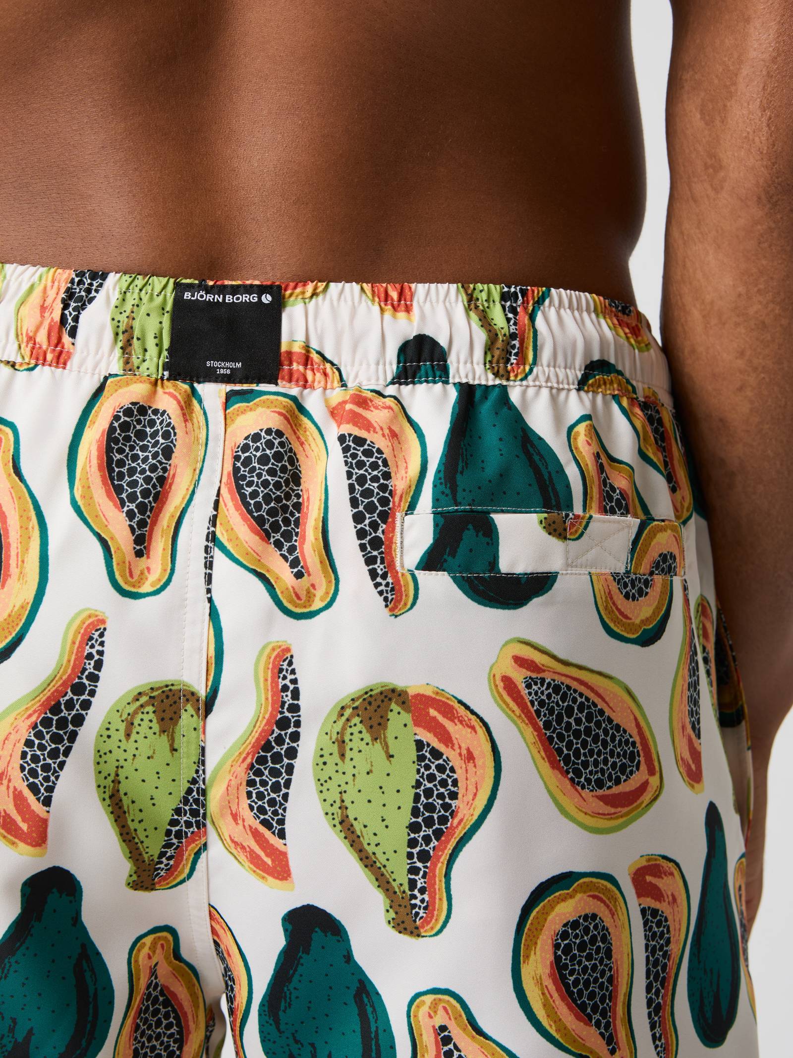 Borg Print Swim Shorts image 5
