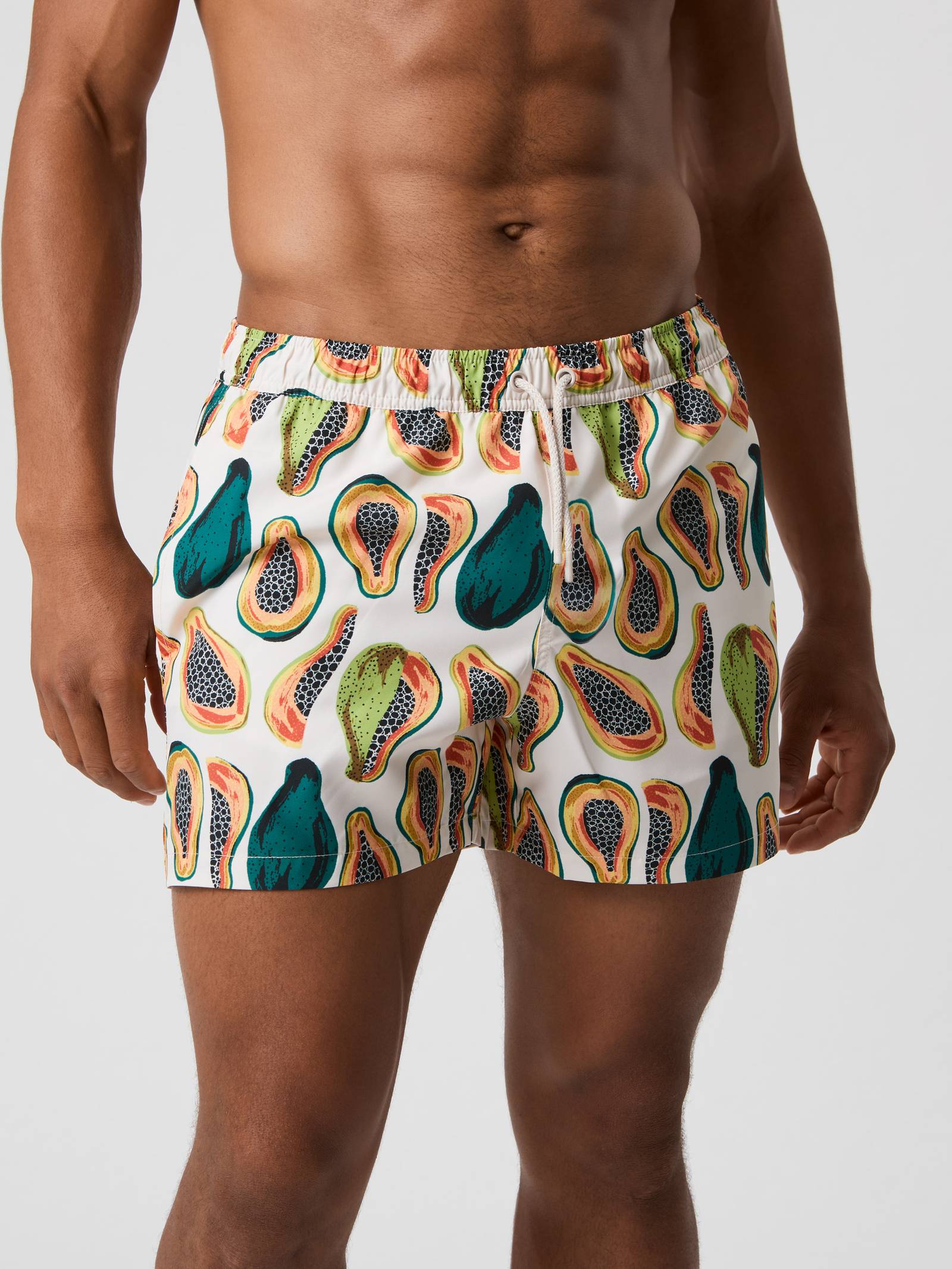 Borg Print Swim Shorts image 4