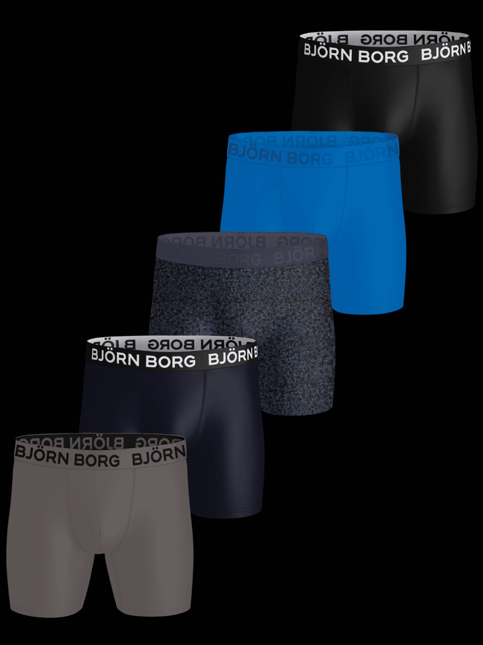 Sports Microfiber Boxers 5-pack image 1