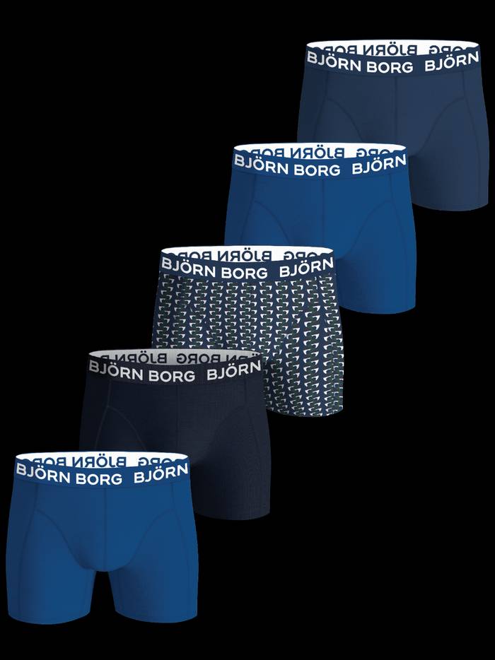 Cotton Stretch Boxers 5-pack