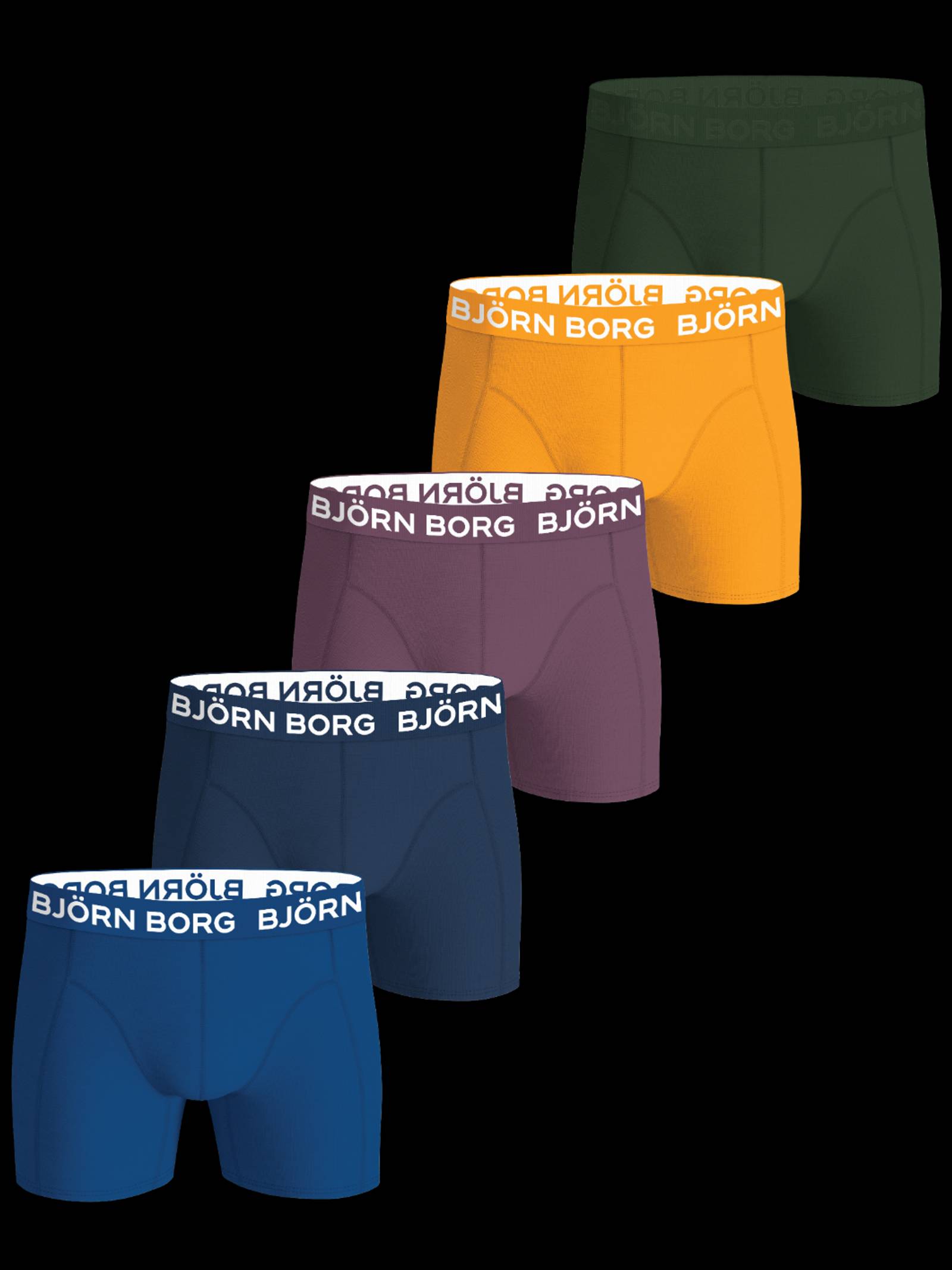 Cotton Stretch Boxers 5-pack image 1