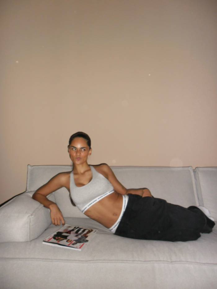 Björn Borg - Logo Soft Top Gråmelerad