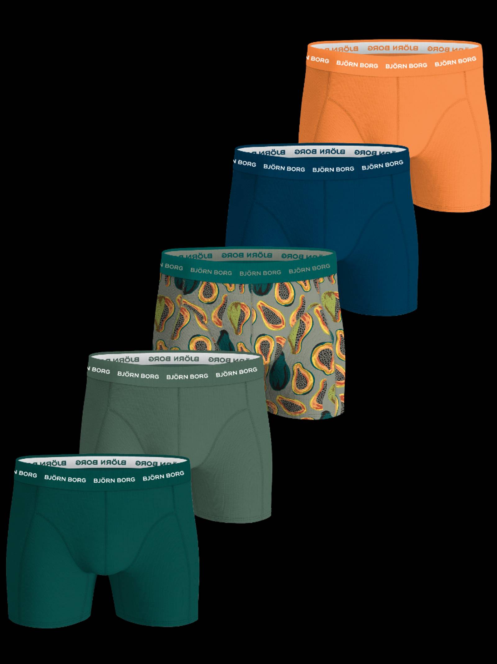 Cotton Stretch Boxers 5-pack image 1