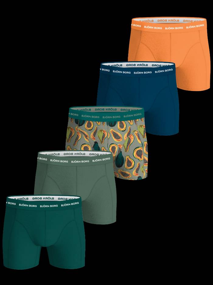 Cotton Stretch Boxers 5-pack