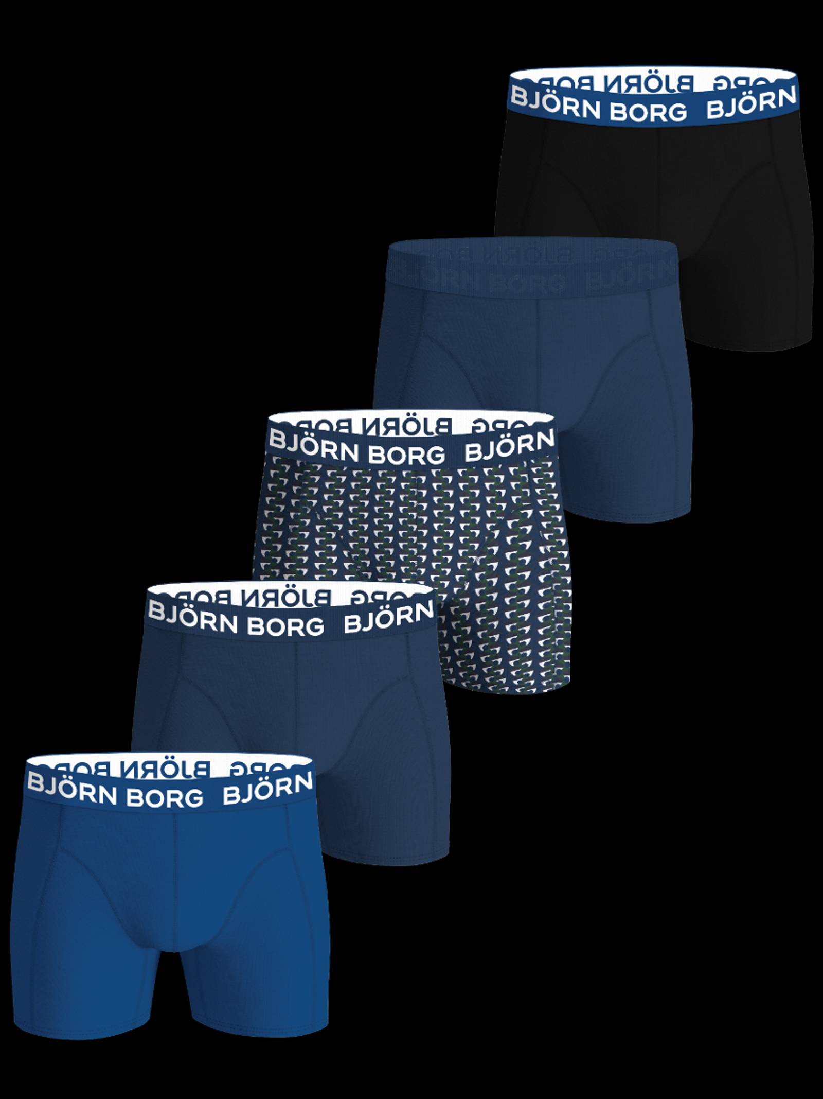 Cotton Stretch Boxers 5-pack image 1