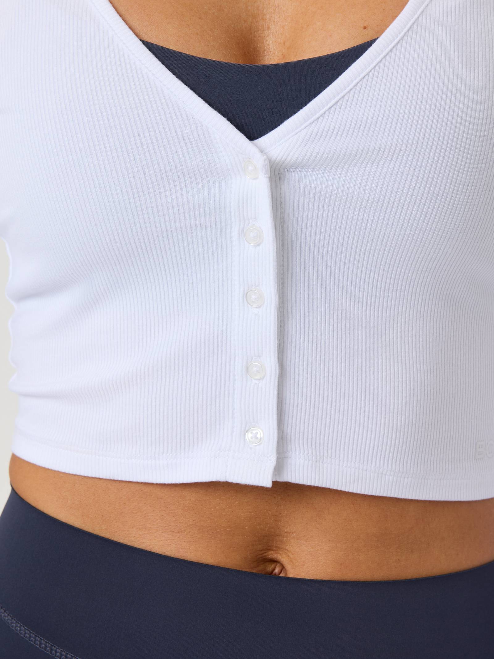 Alice Stenlöf Cropped Rib Cardigan image 5