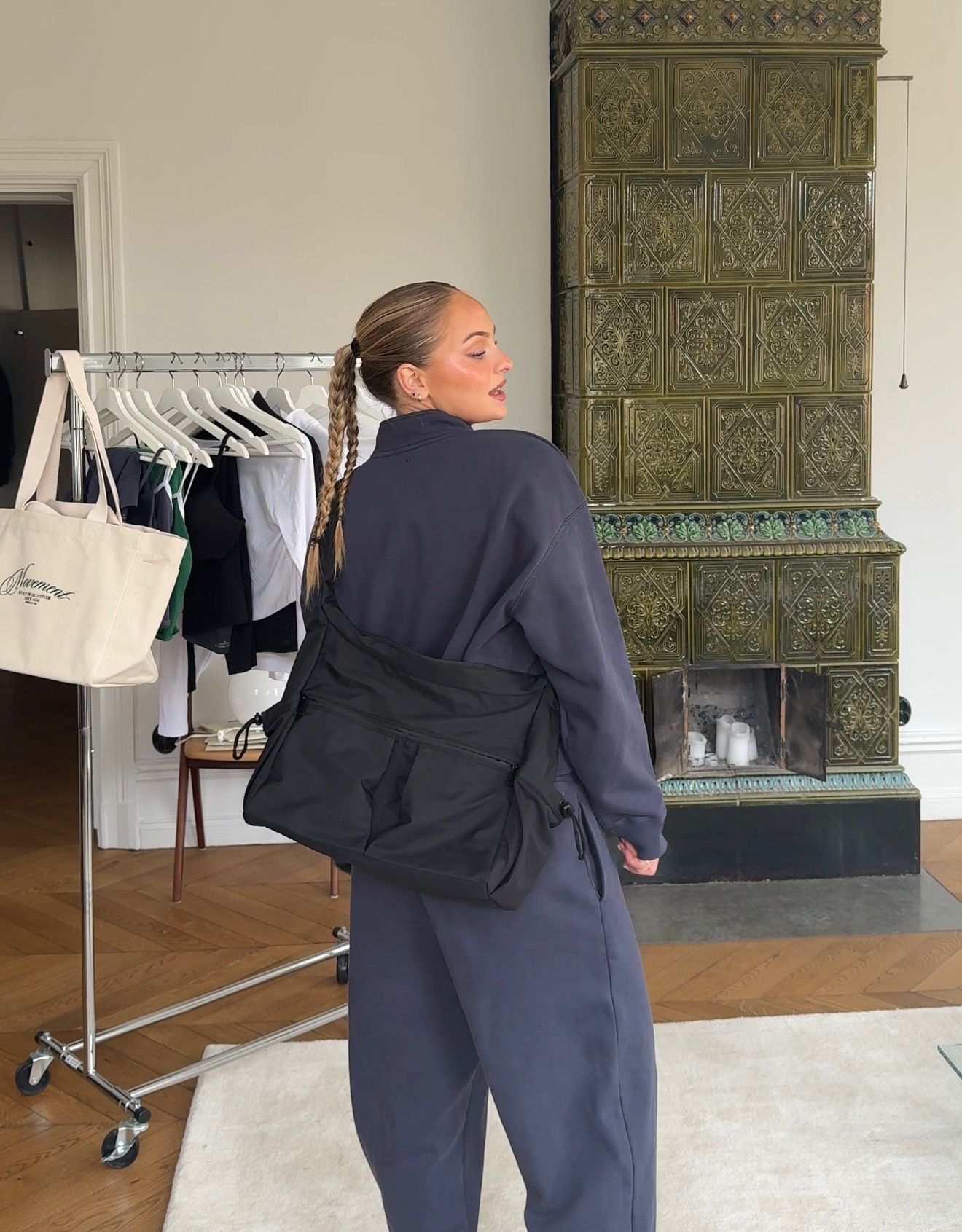 Alice Stenlöf Shoulder Bag 20L - Unisex - Black Beauty | Björn Borg