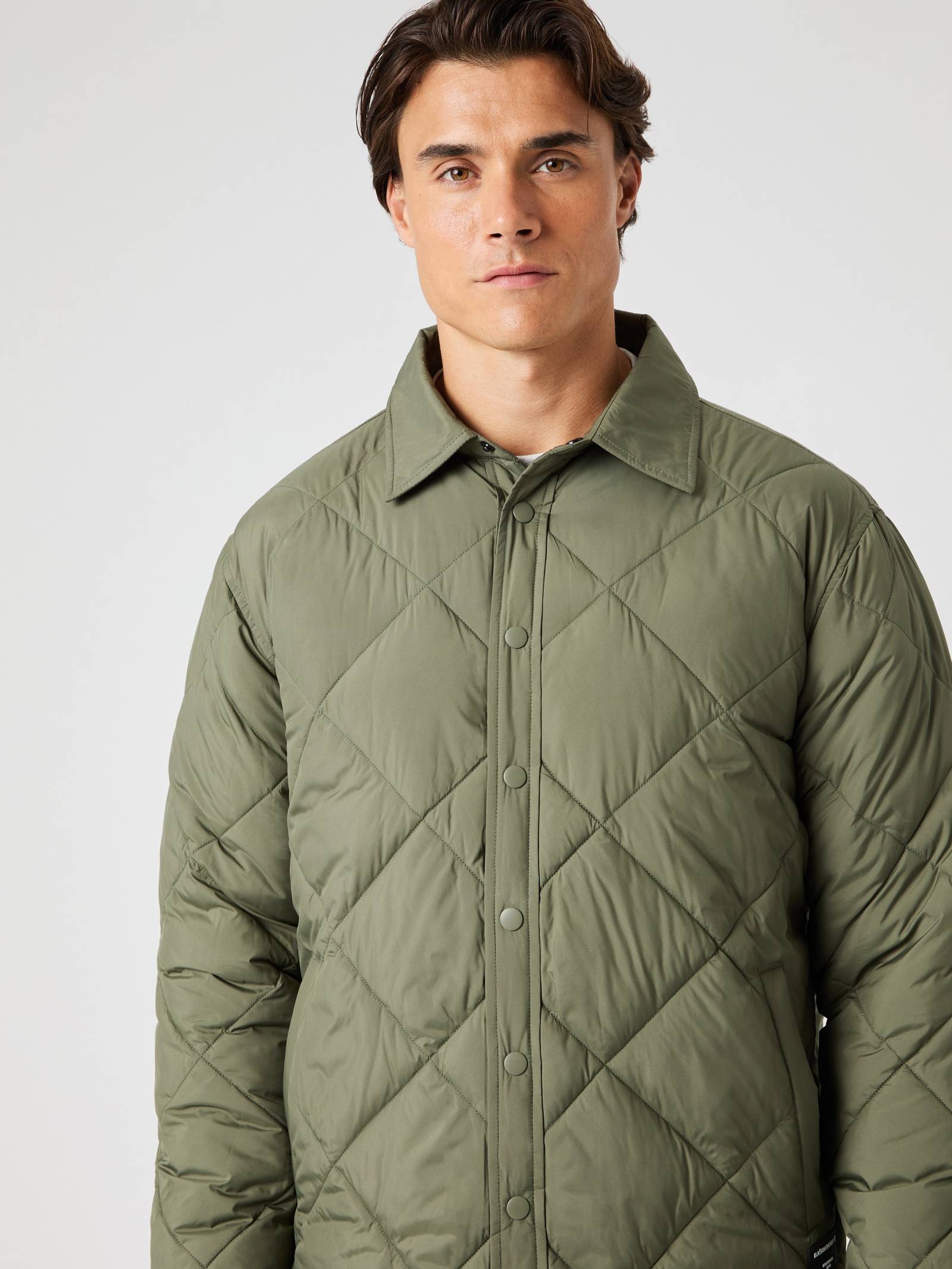 Centre Quilted Overshirt image 5