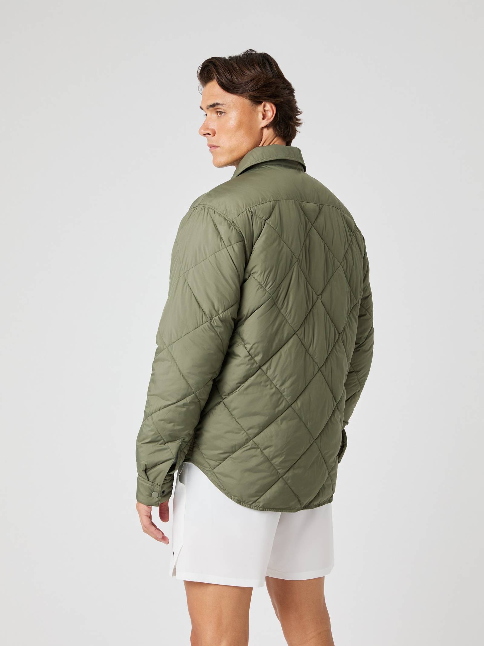 Centre Quilted Overshirt image 4