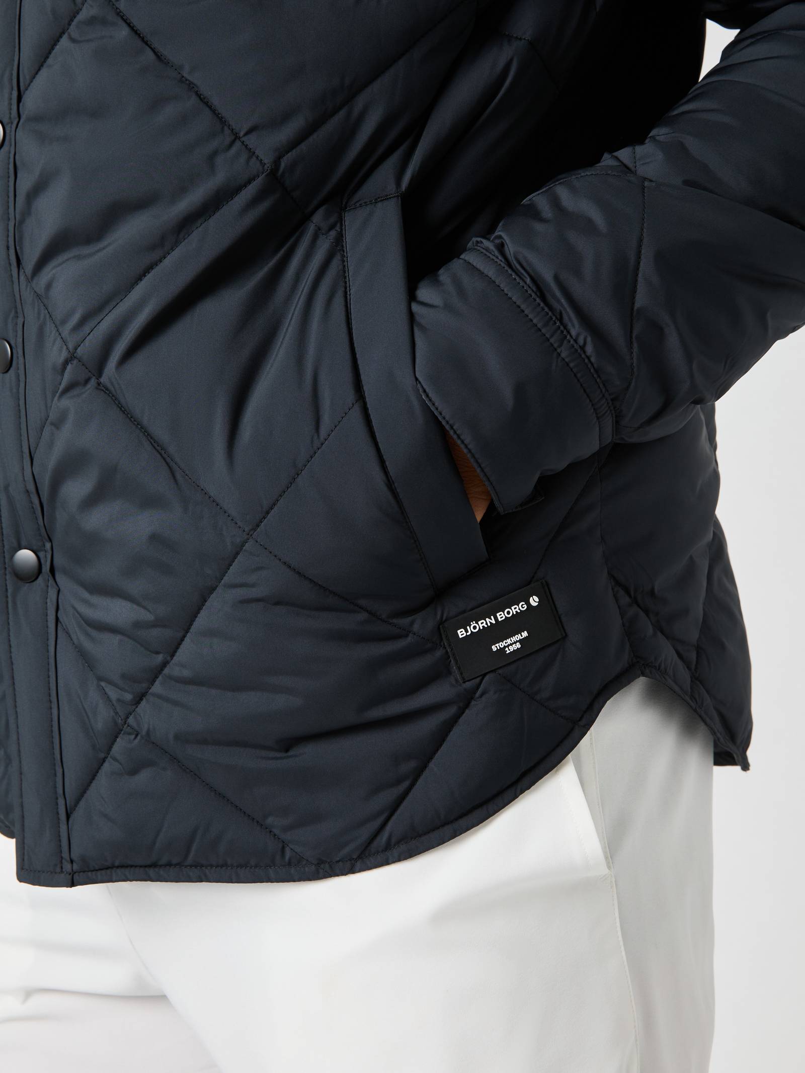 Centre Quilted Overshirt image 5