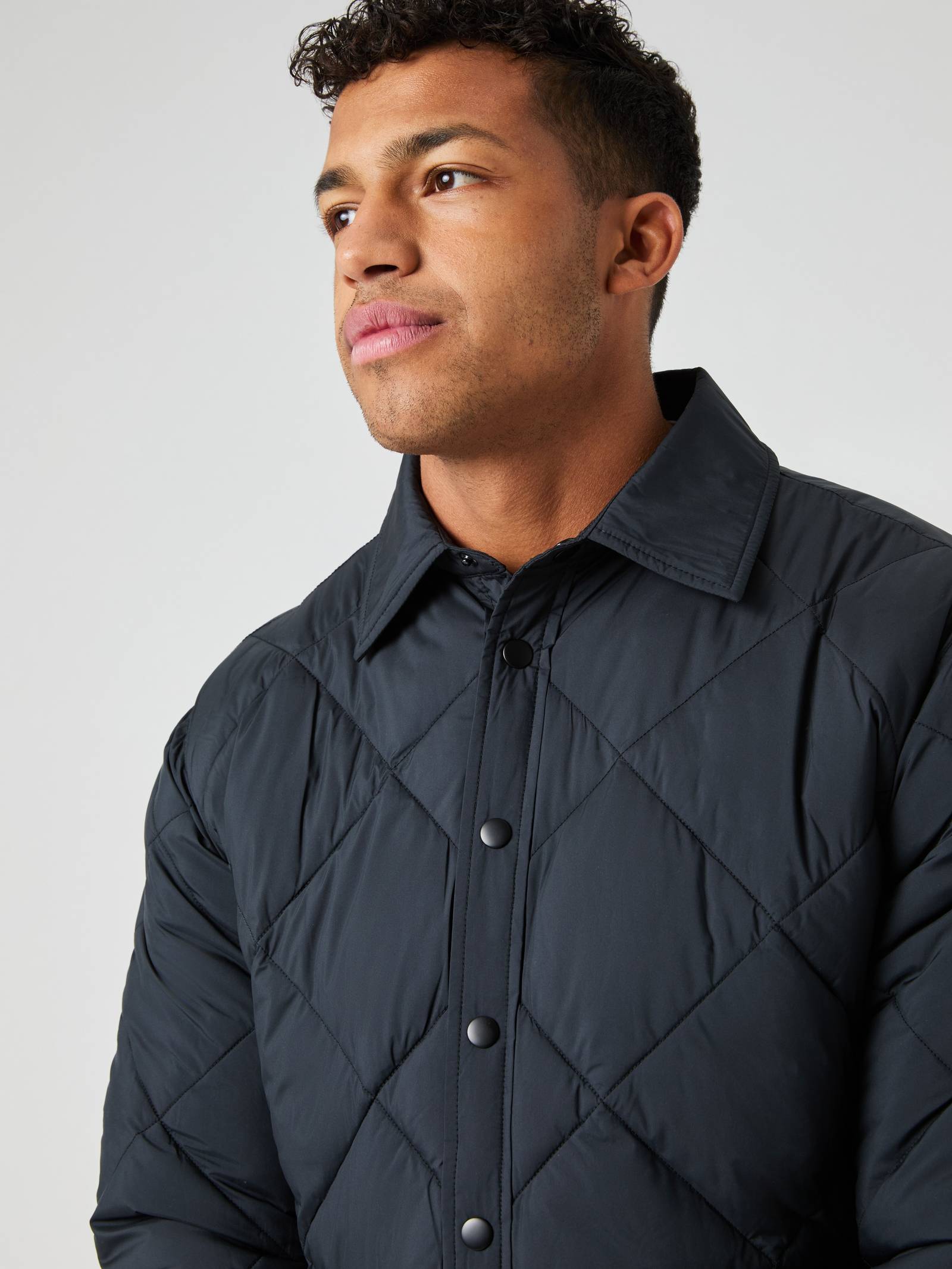 Centre Quilted Overshirt image 4