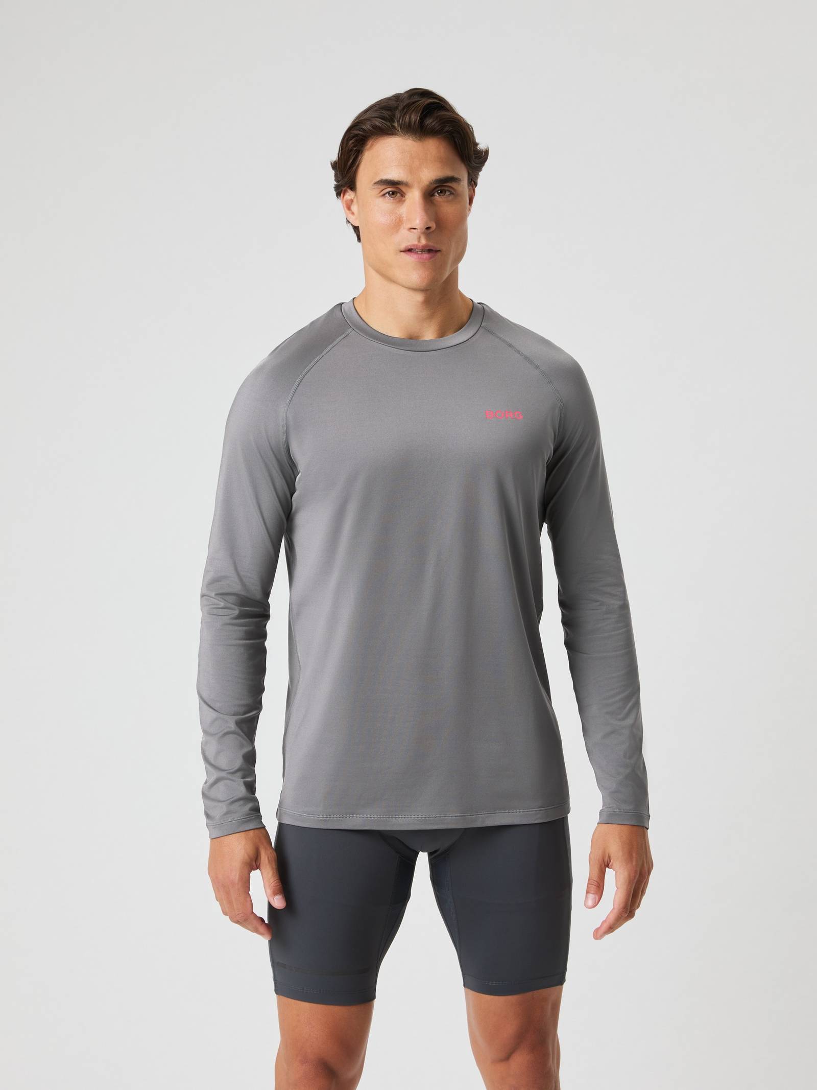 Borg Performance Long Sleeve Brushed T-Shirt image 3