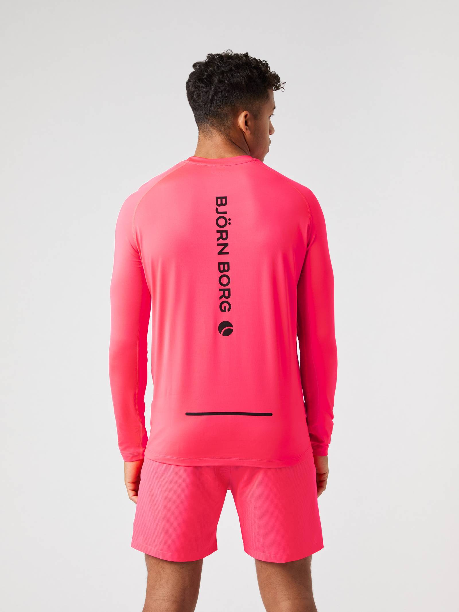 Borg Performance Long Sleeve Brushed T-Shirt image 2