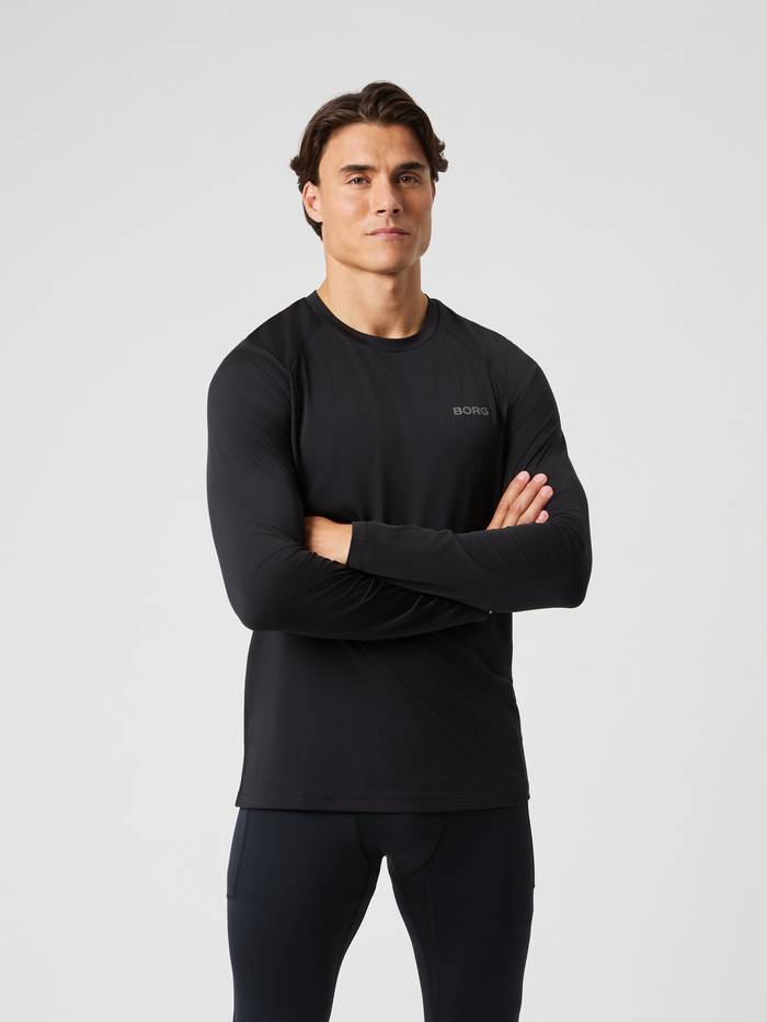 Borg Performance Long Sleeve Brushed T-Shirt