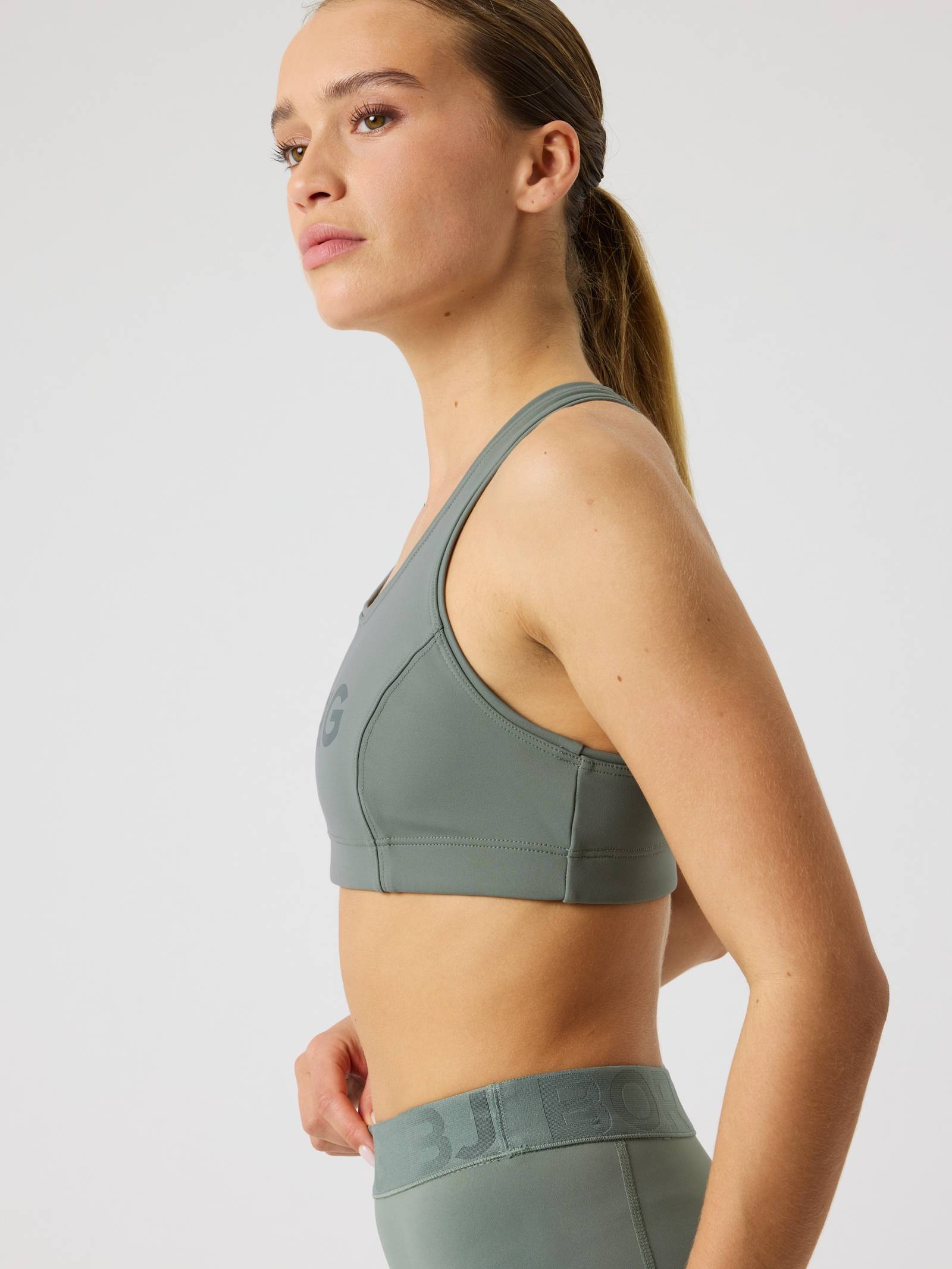 Borg Mid Support Sports Bra image 5