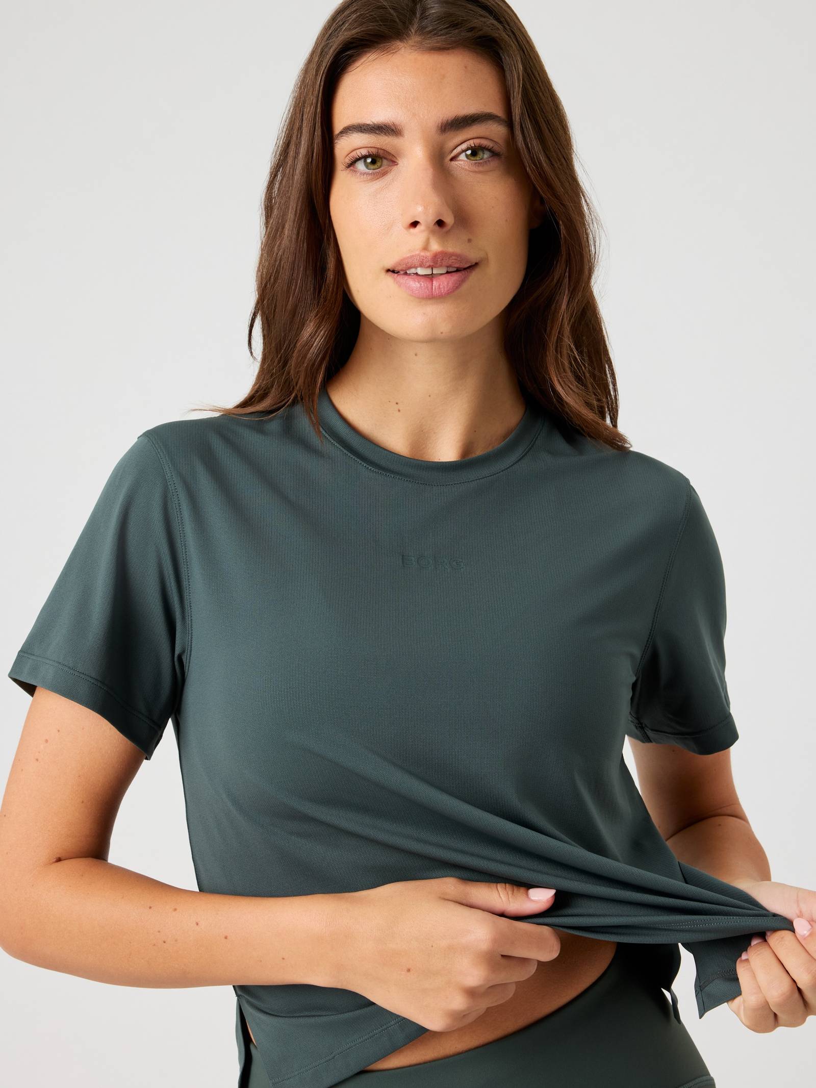 Borg Cropped T-Shirt image 4