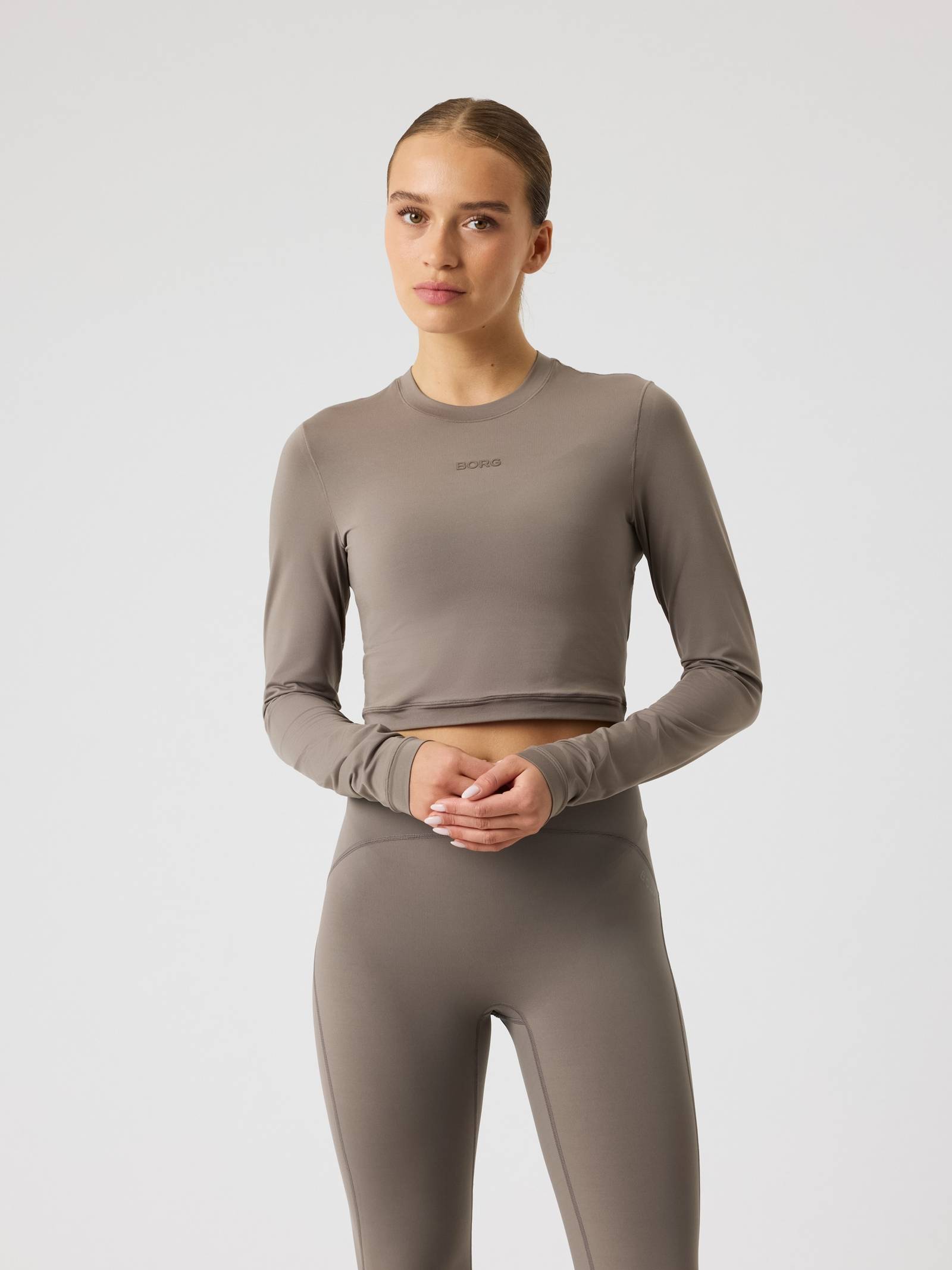 Björn Borg - Studio Soft Cropped Longsleeve Falcon Women - Image 1