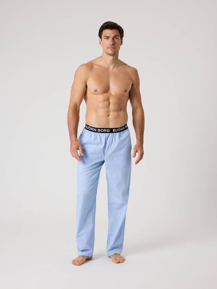 Björn Borg - Core Woven Logo Pyjama Pants Anglo Stripe 2