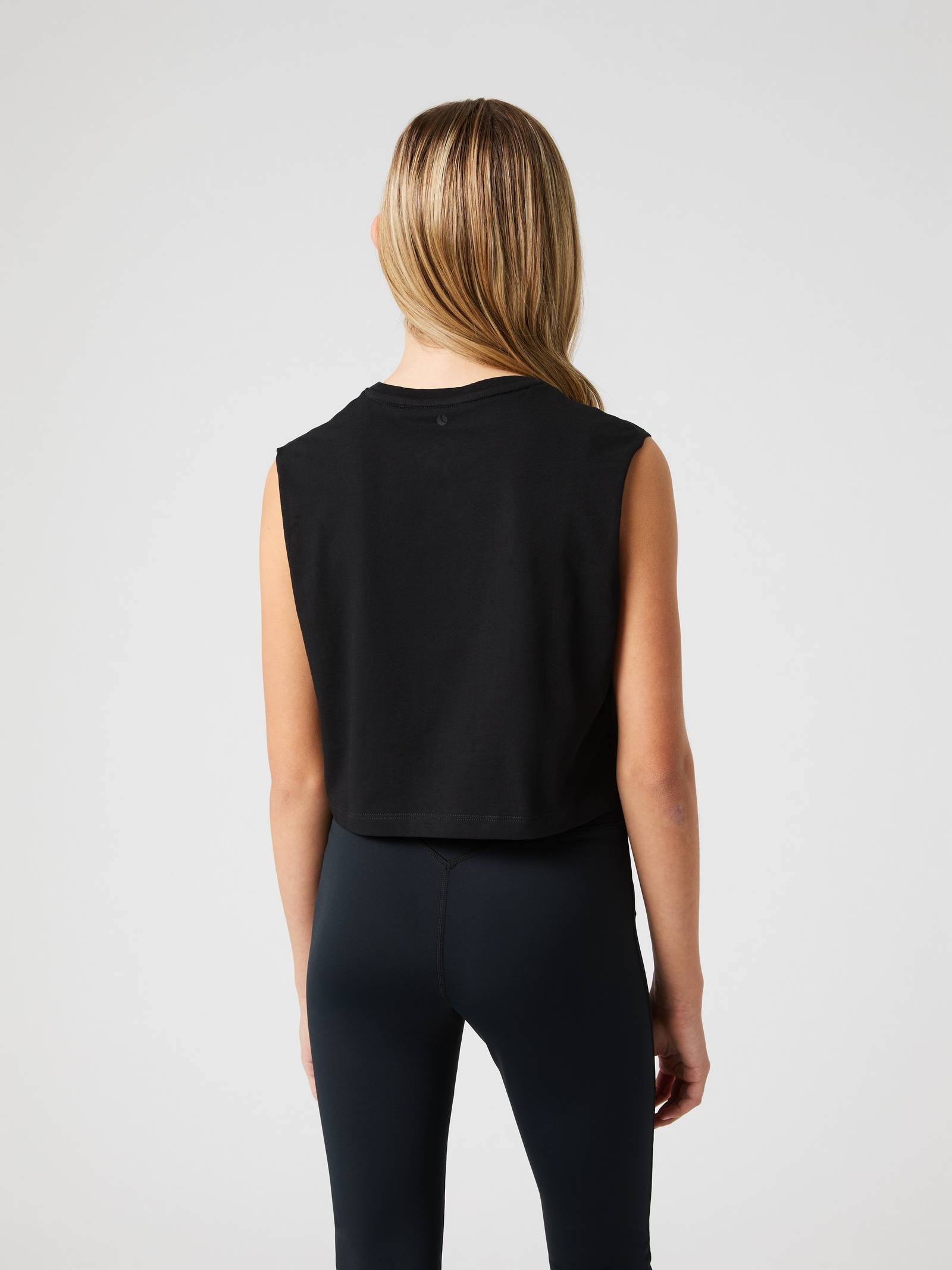 Borg Cropped Tank Top image 2