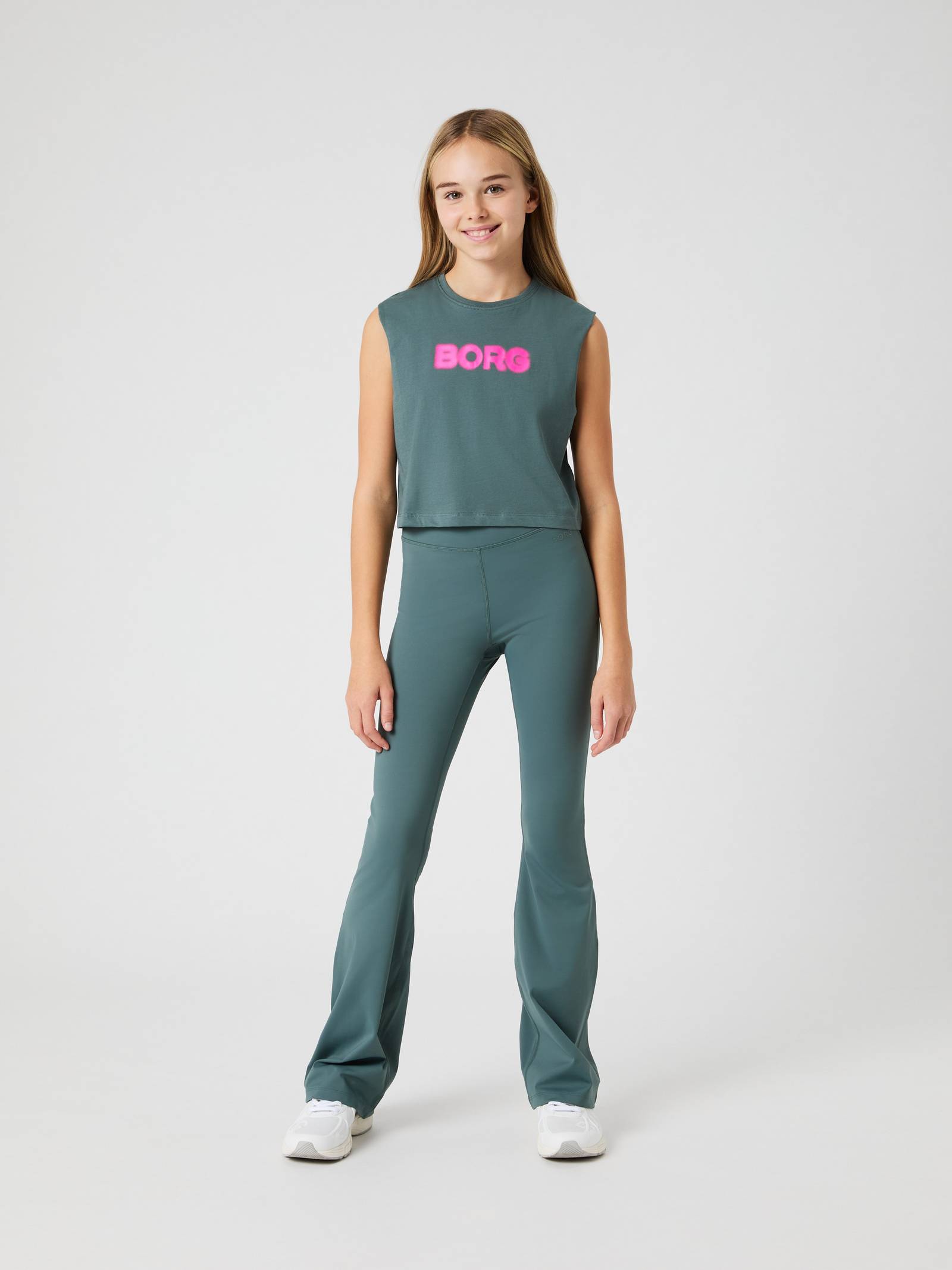 Borg Cropped Tank Top image 3