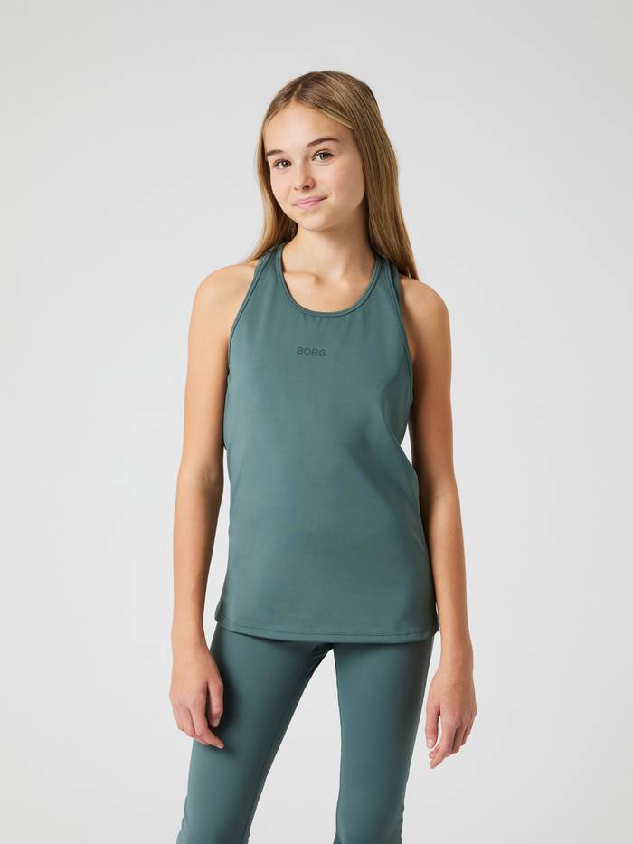 Björn Borg - Borg Racerback Tank Top Balsam Green